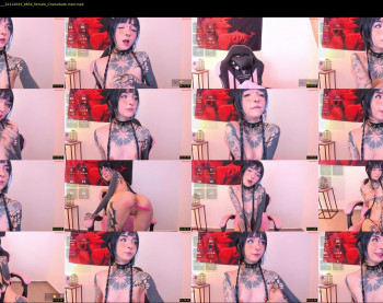 cyberia____________________ — 56 minute Chaturbate female cam show recording, 720p, Nov 22, 2025