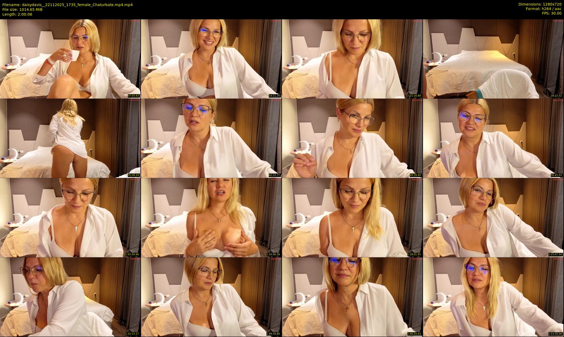 daisydavis_ — 121 minute Chaturbate female cam show recording, 720p, Nov 22, 2025