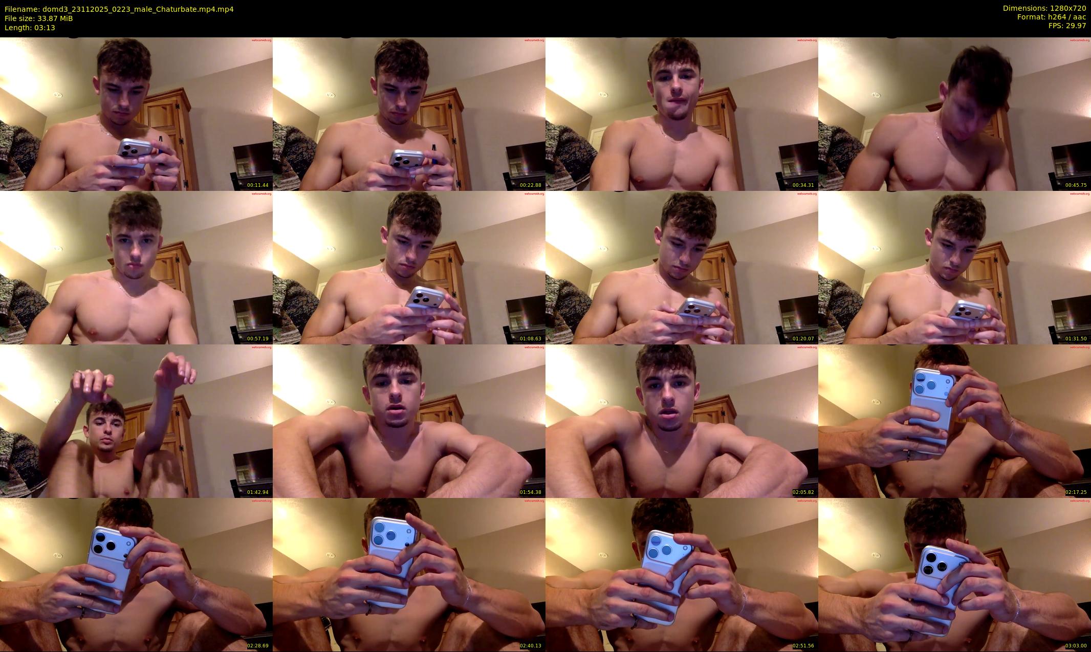 domd3 — 4 minute Chaturbate male cam show recording, 720p, Nov 23, 2025