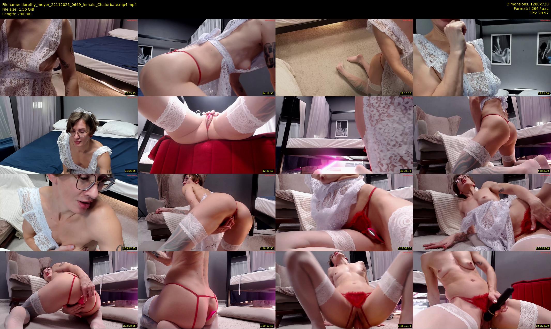 dorothy_meyer — 120 minute Chaturbate female cam show recording, 720p, Nov 22, 2025