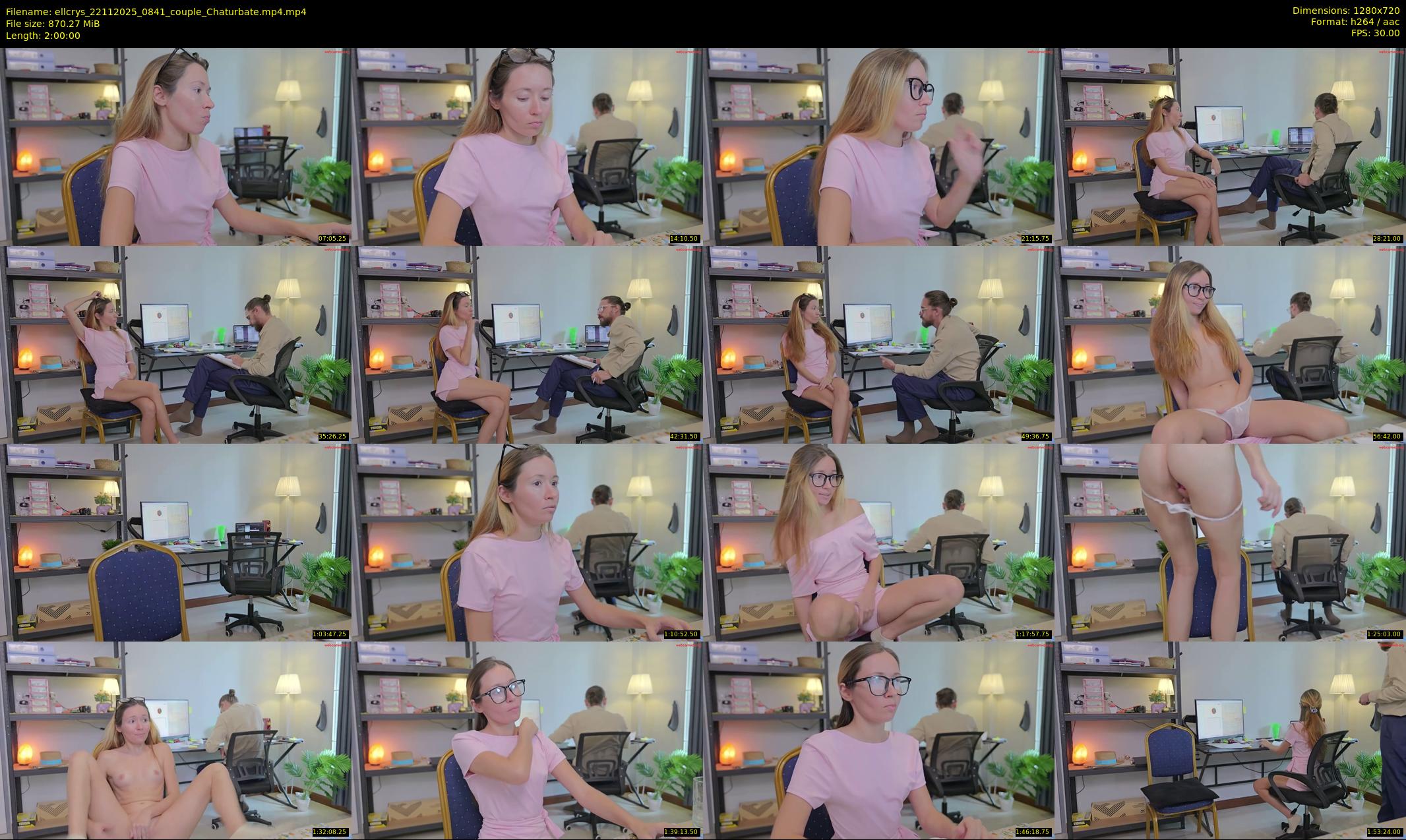 ellcrys — 120 minute Chaturbate couple cam show recording, 720p, Nov 22, 2025