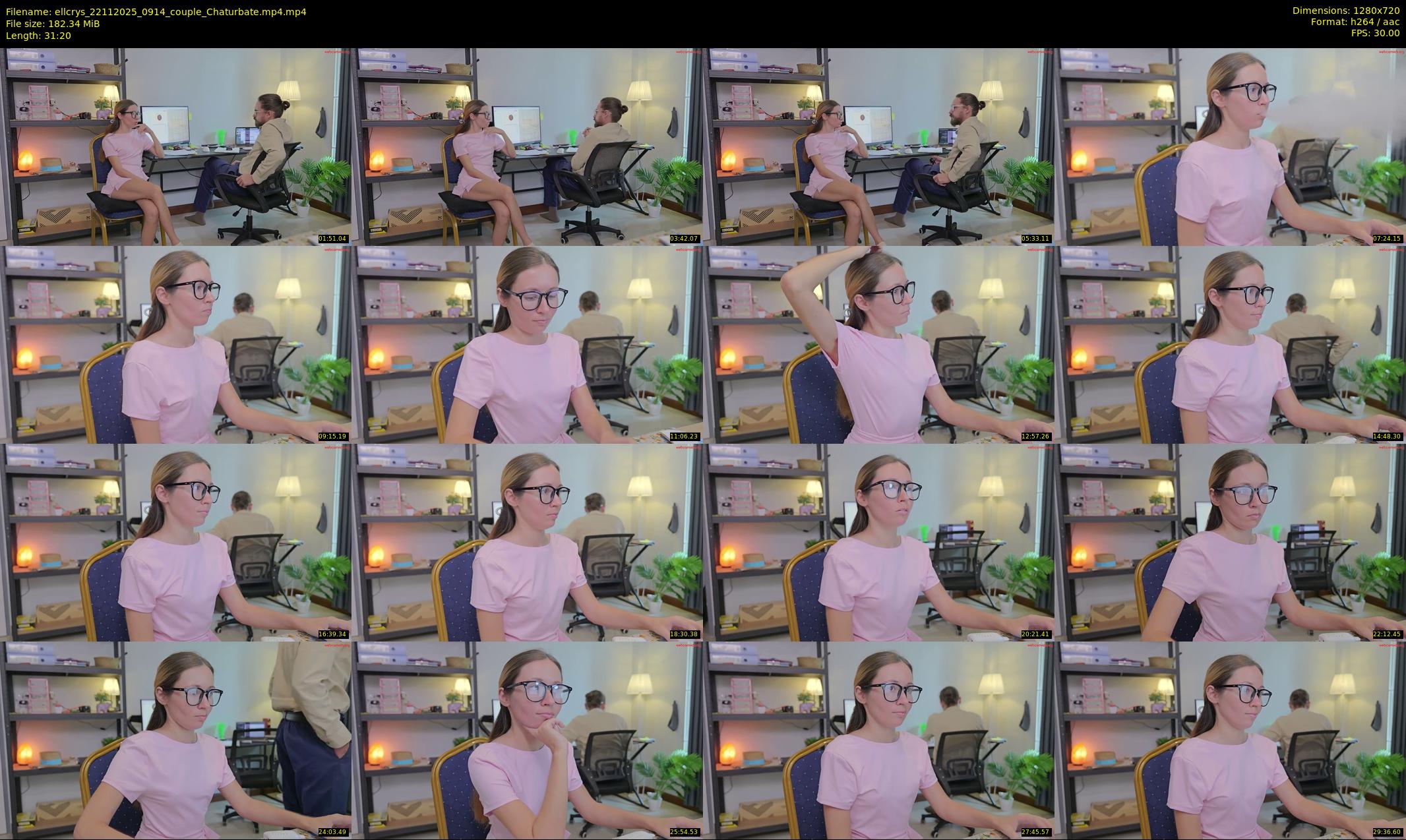 ellcrys — 32 minute Chaturbate couple cam show recording, 720p, Nov 22, 2025