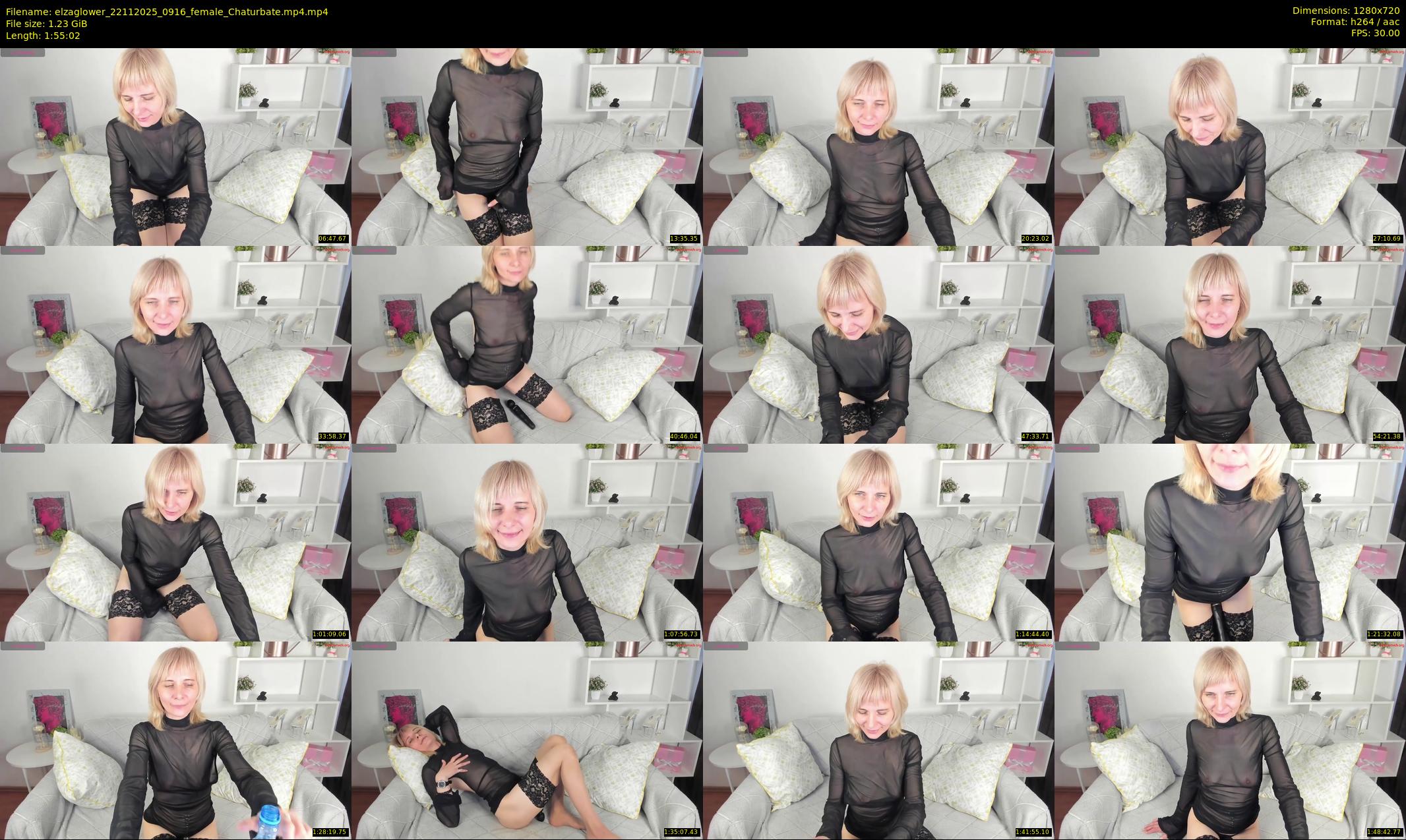 elzaglower — 116 minute Chaturbate female cam show recording, 720p, Nov 22, 2025