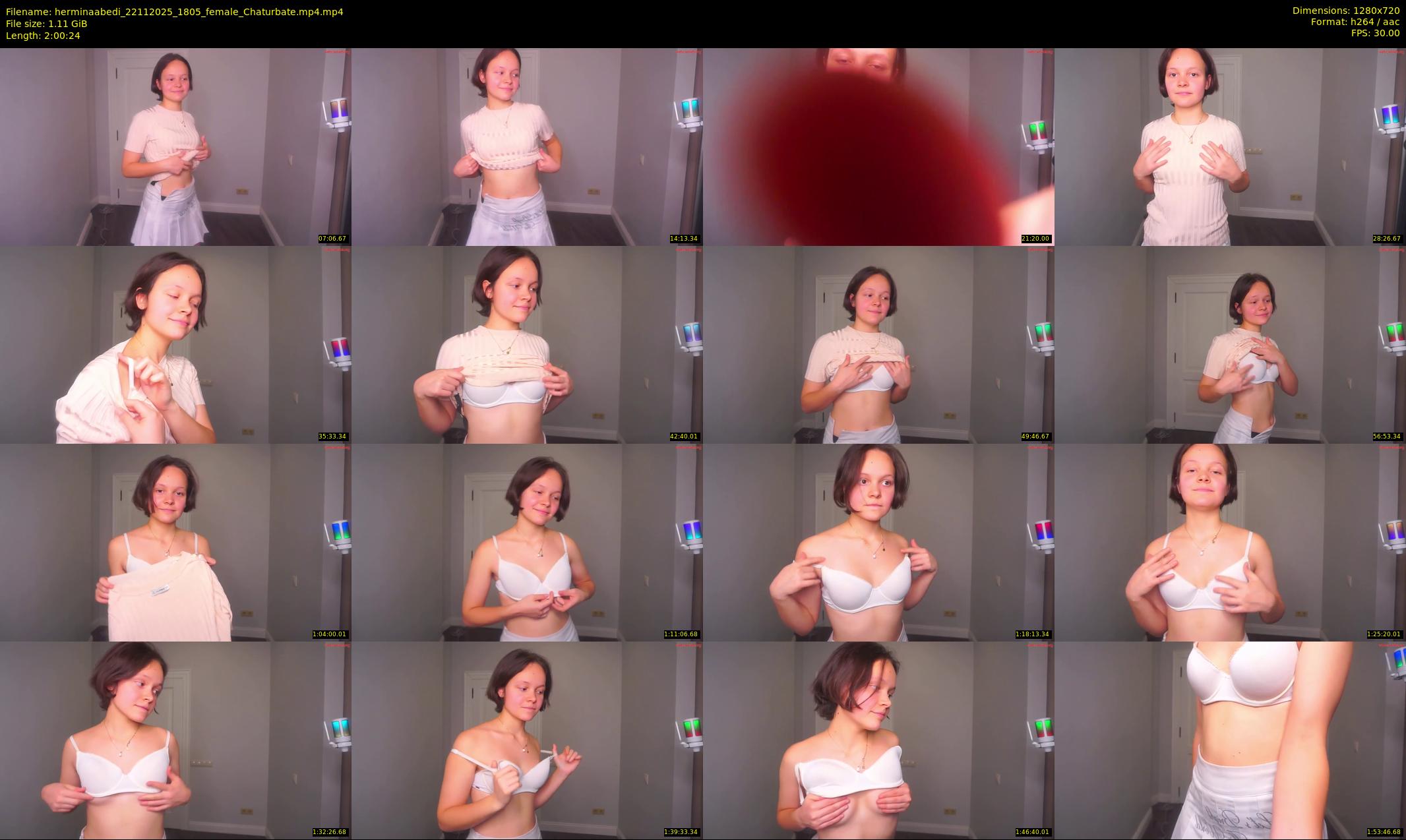 herminaabedi — 121 minute Chaturbate female cam show recording, 720p, Nov 22, 2025