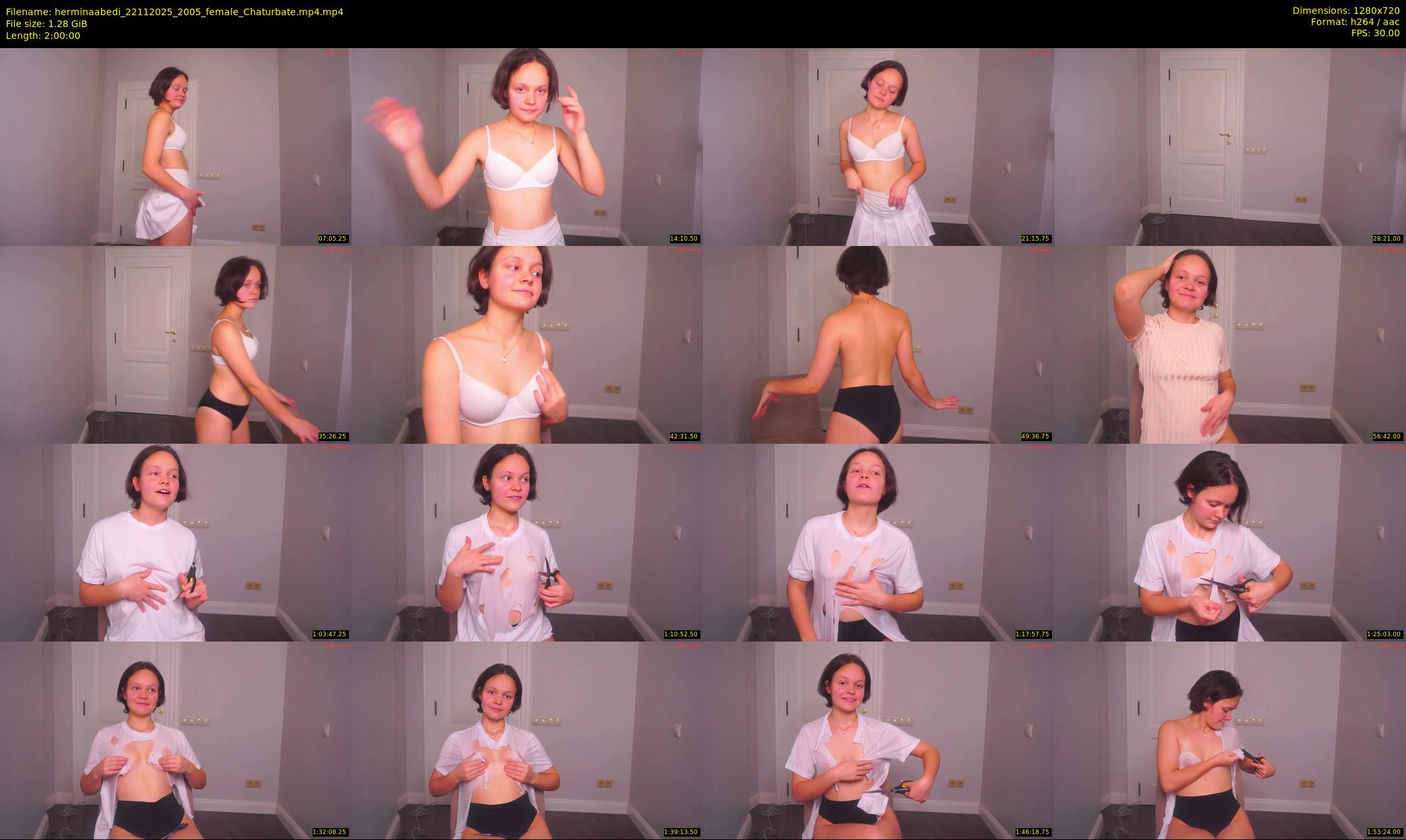 herminaabedi — 120 minute Chaturbate female cam show recording, 720p, Nov 22, 2025