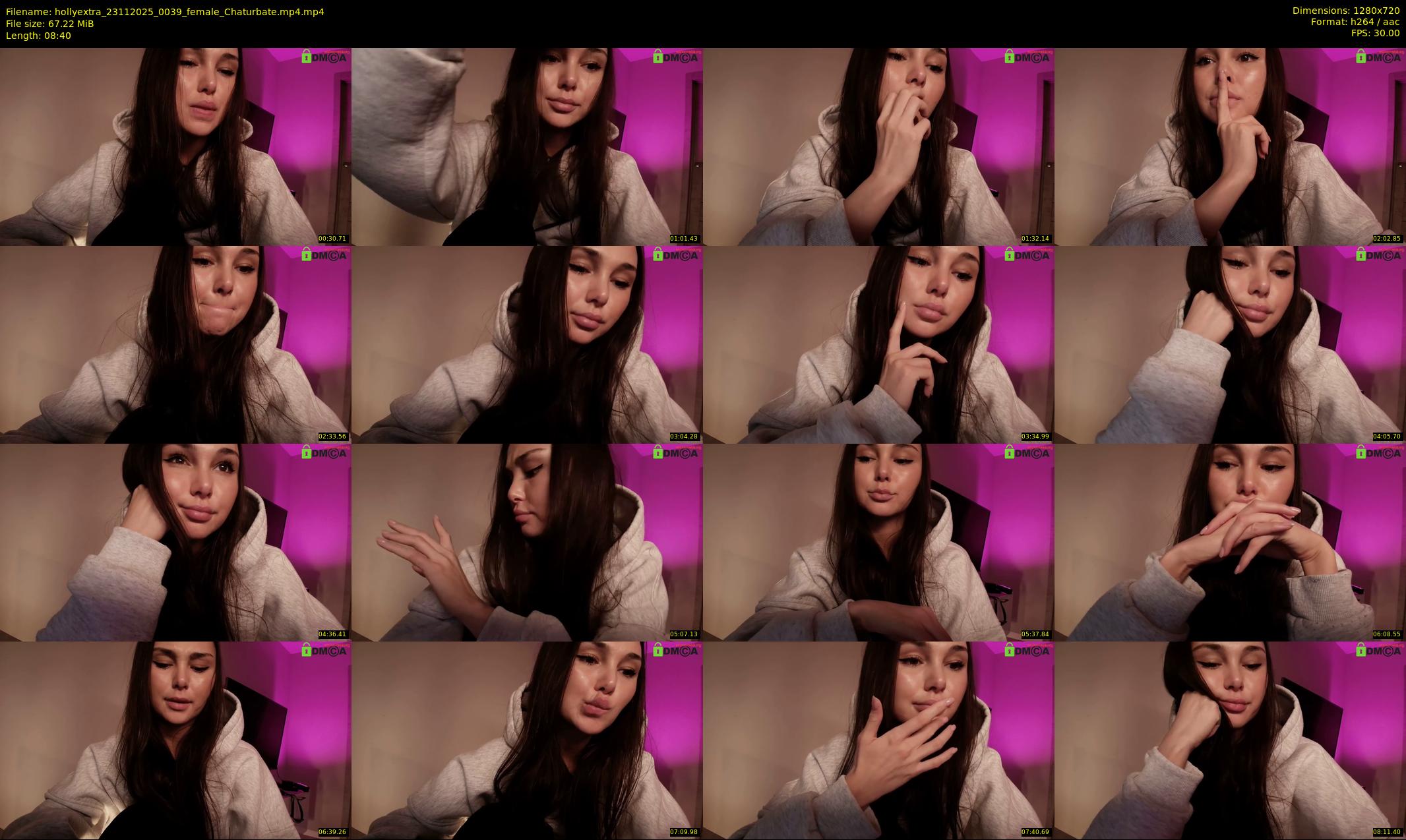 hollyextra — 9 minute Chaturbate female cam show recording, 720p, Nov 23, 2025