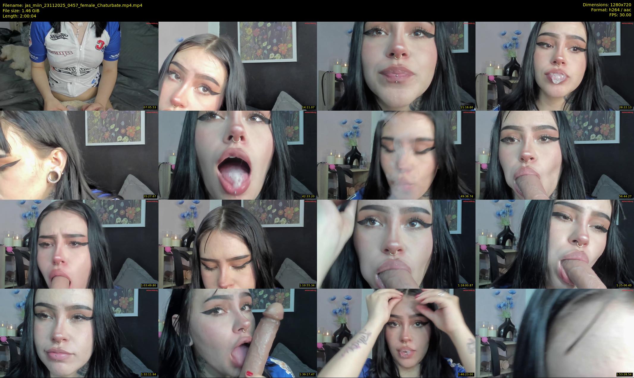 jas_miin — 121 minute Chaturbate female cam show recording, 720p, Nov 23, 2025