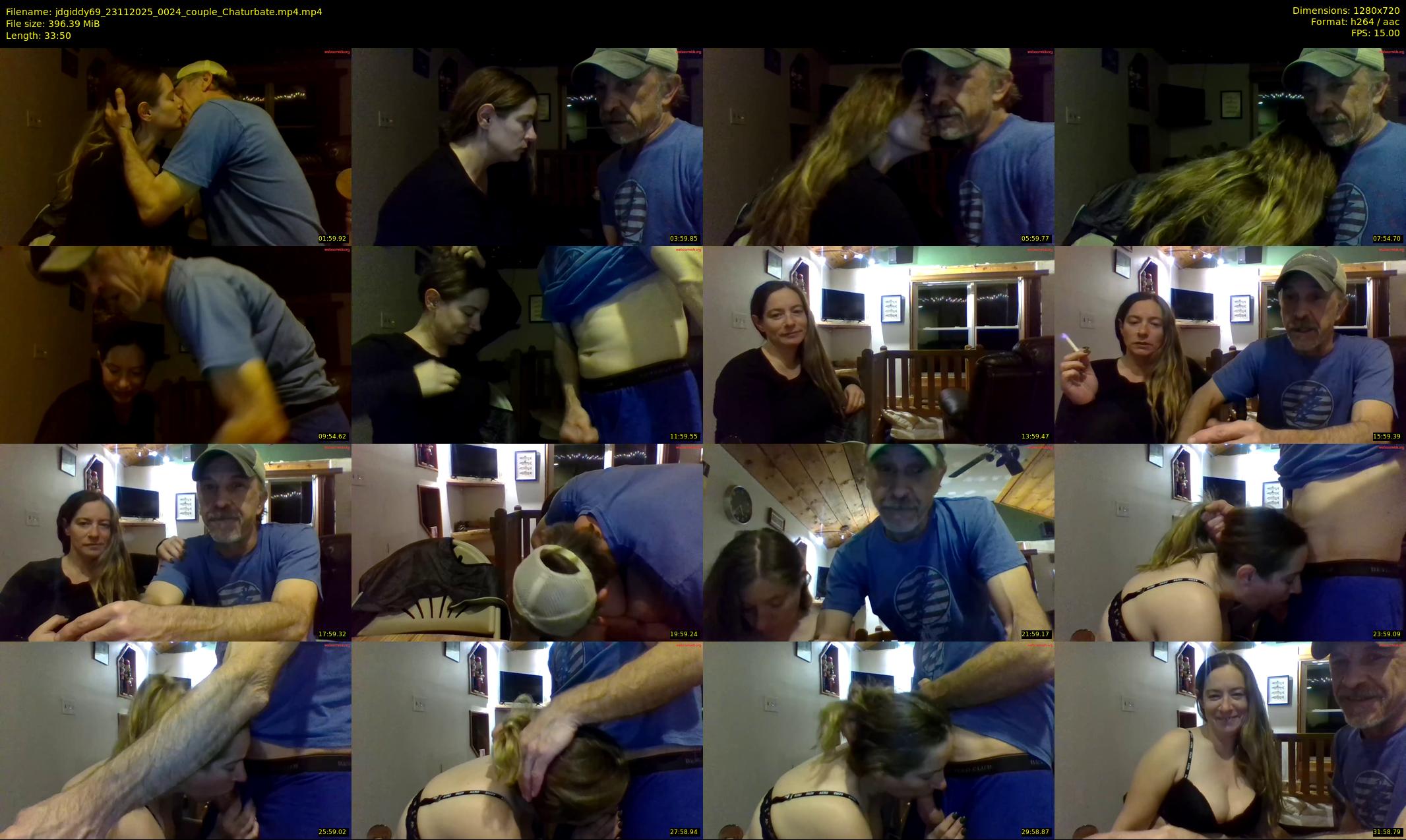 jdgiddy69 — 34 minute Chaturbate couple cam show recording, 720p, Nov 23, 2025