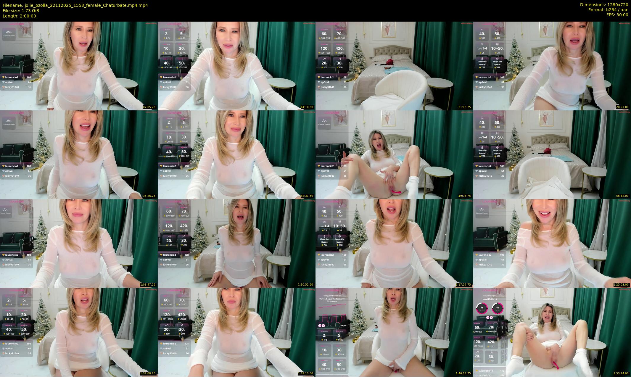 jolie_ozolla — 120 minute Chaturbate female cam show recording, 720p, Nov 22, 2025