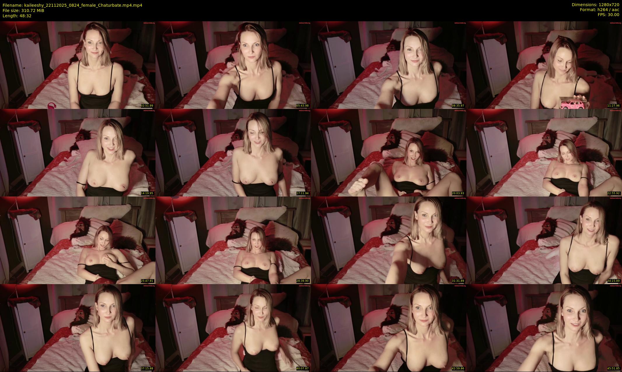 kaileeshy — 49 minute Chaturbate female cam show recording, 720p, Nov 22, 2025