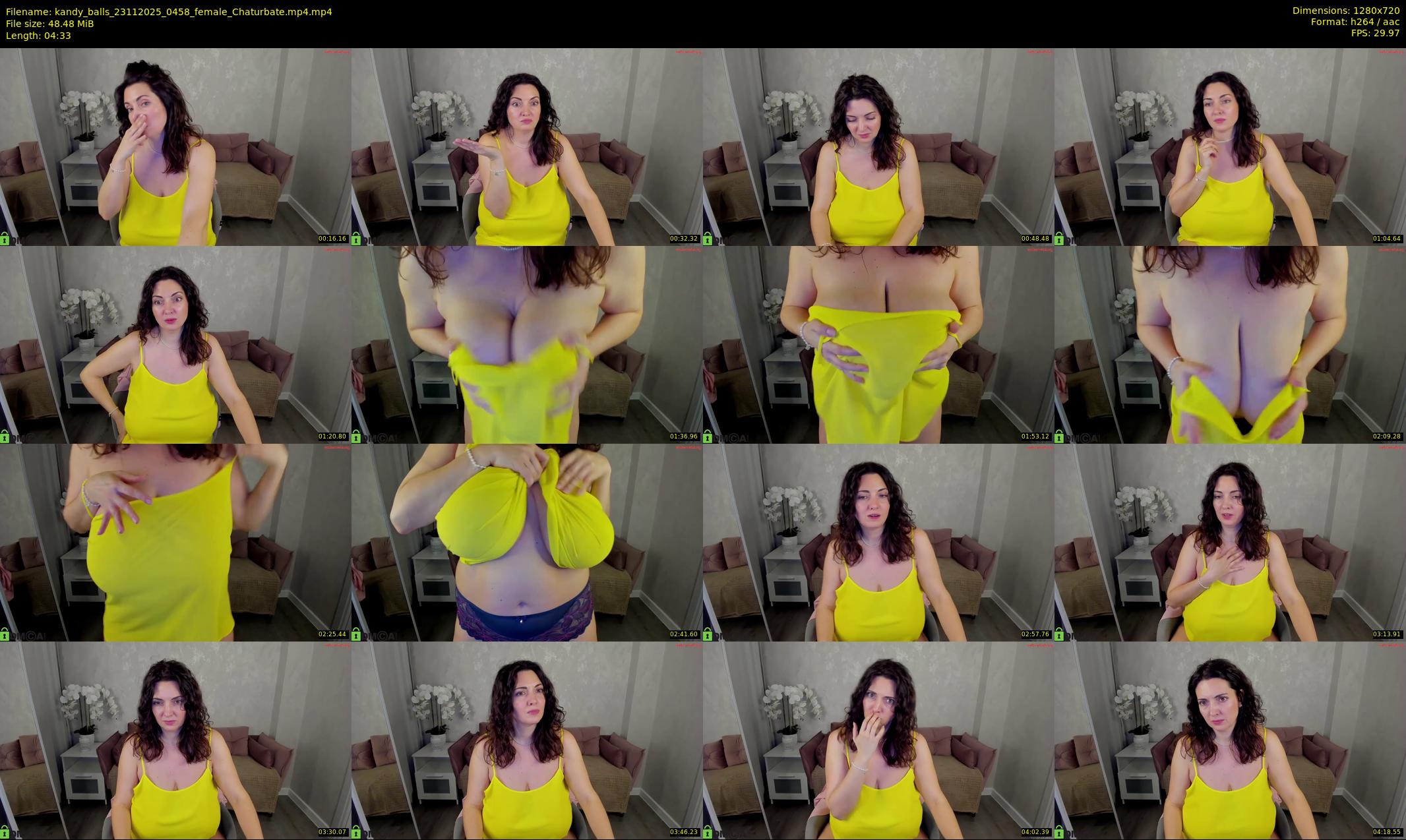 kandy_balls — 5 minute Chaturbate female cam show recording, 720p, Nov 23, 2025