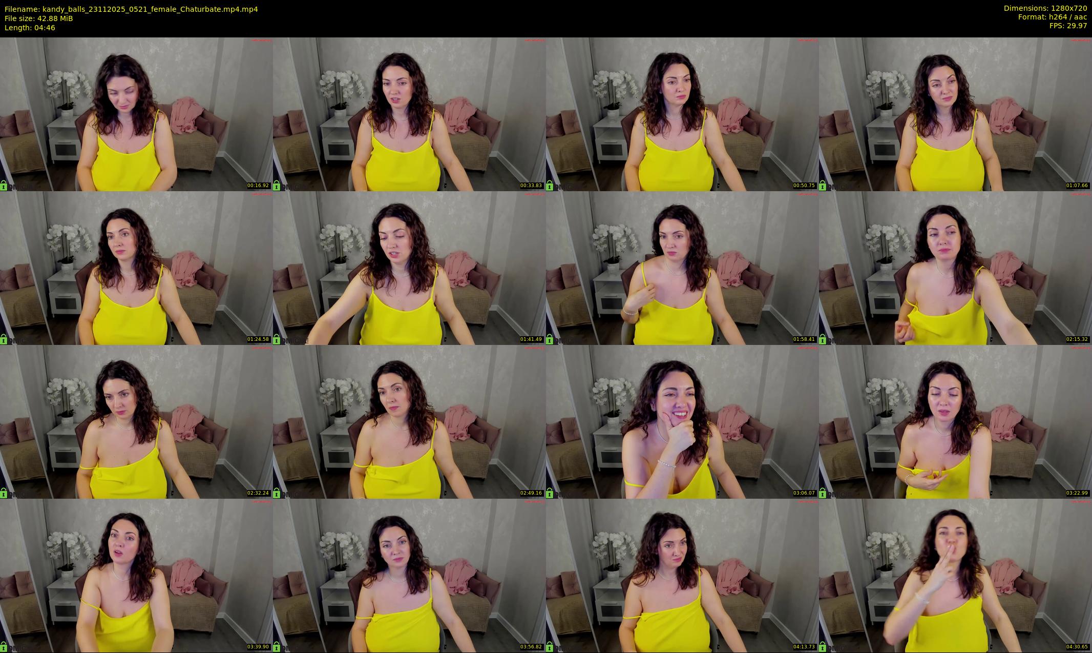kandy_balls — 5 minute Chaturbate female cam show recording, 720p, Nov 23, 2025