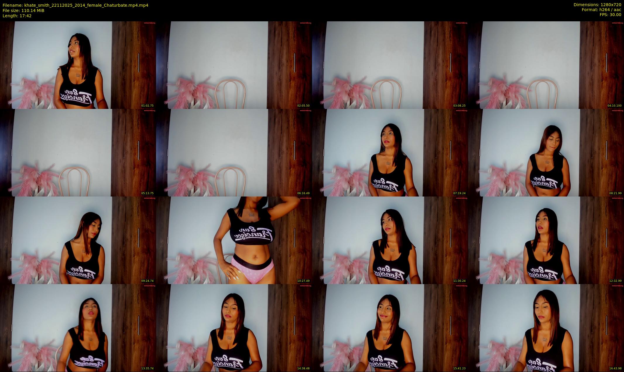khate_smith — 18 minute Chaturbate female cam show recording, 720p, Nov 22, 2025