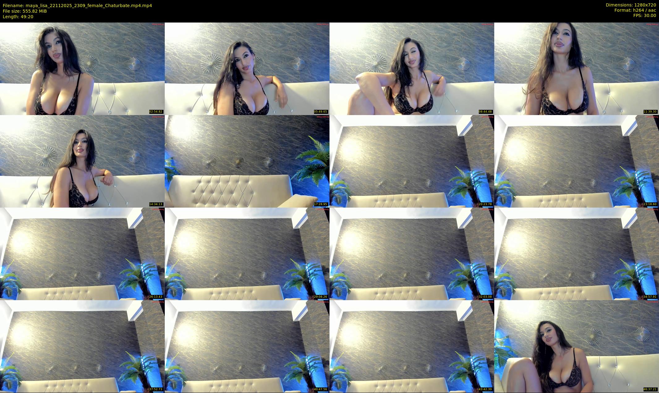 maya_lisa — 50 minute Chaturbate female cam show recording, 720p, Nov 22, 2025