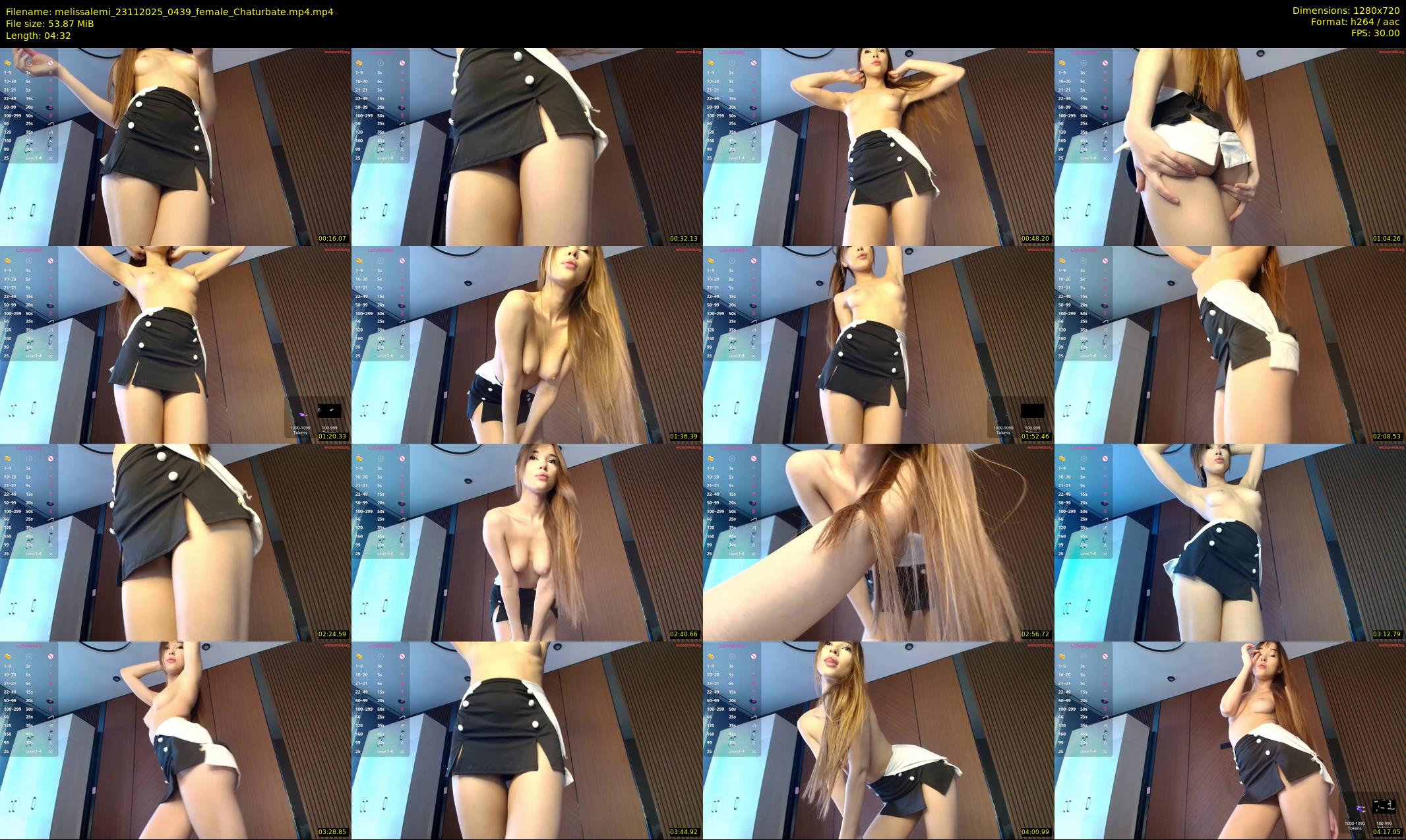 melissalemi — 5 minute Chaturbate female cam show recording, 720p, Nov 23, 2025