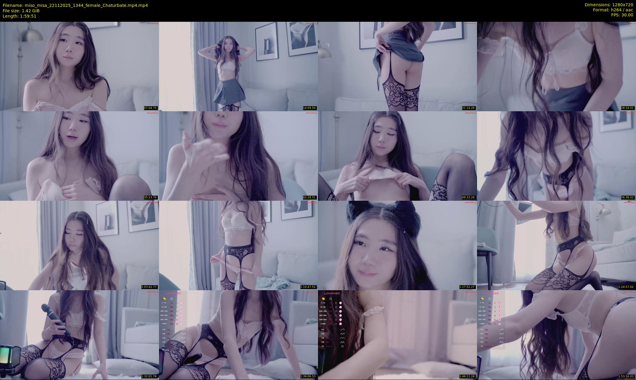 miso_misa — 120 minute Chaturbate female cam show recording, 720p, Nov 22, 2025