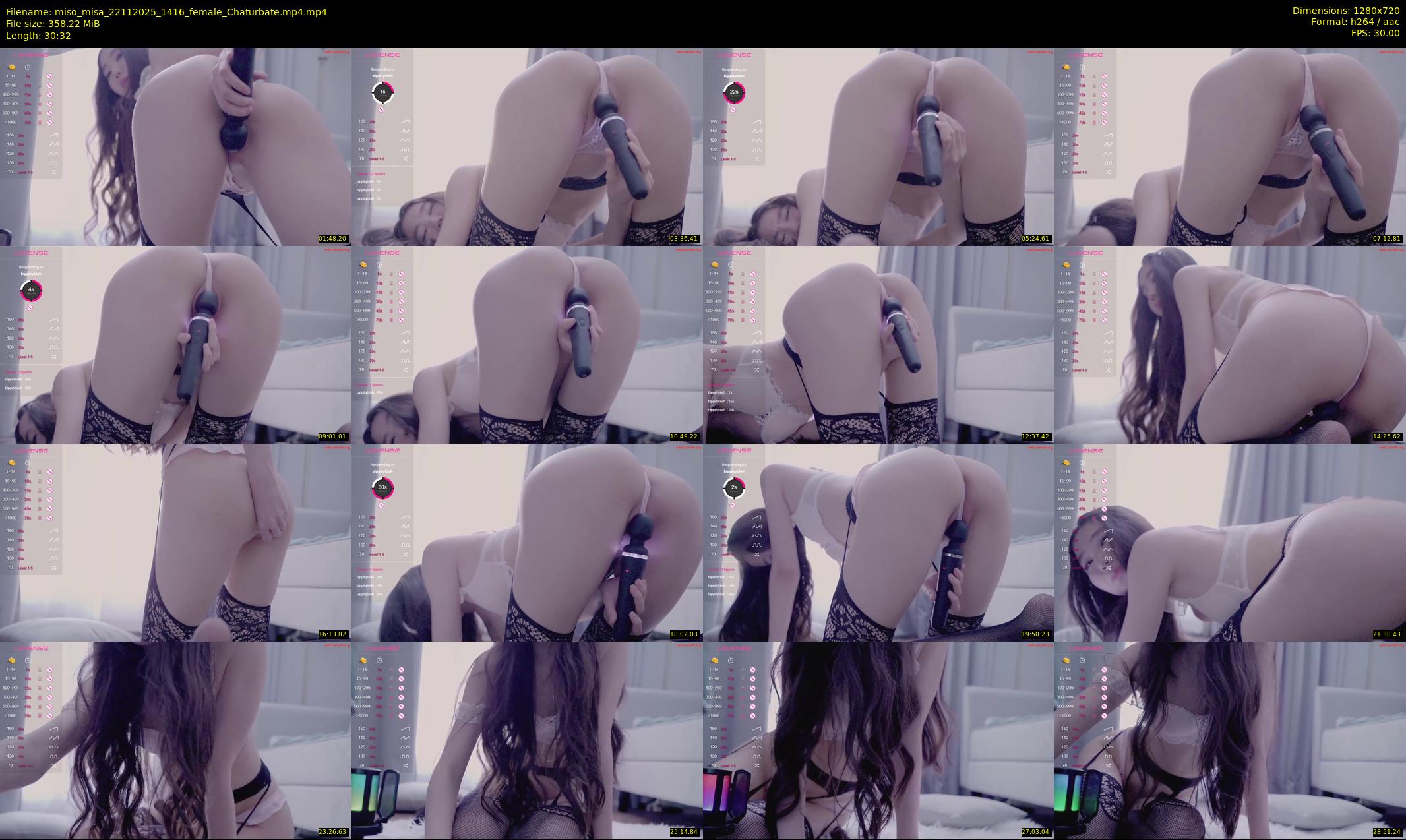 miso_misa — 31 minute Chaturbate female cam show recording, 720p, Nov 22, 2025
