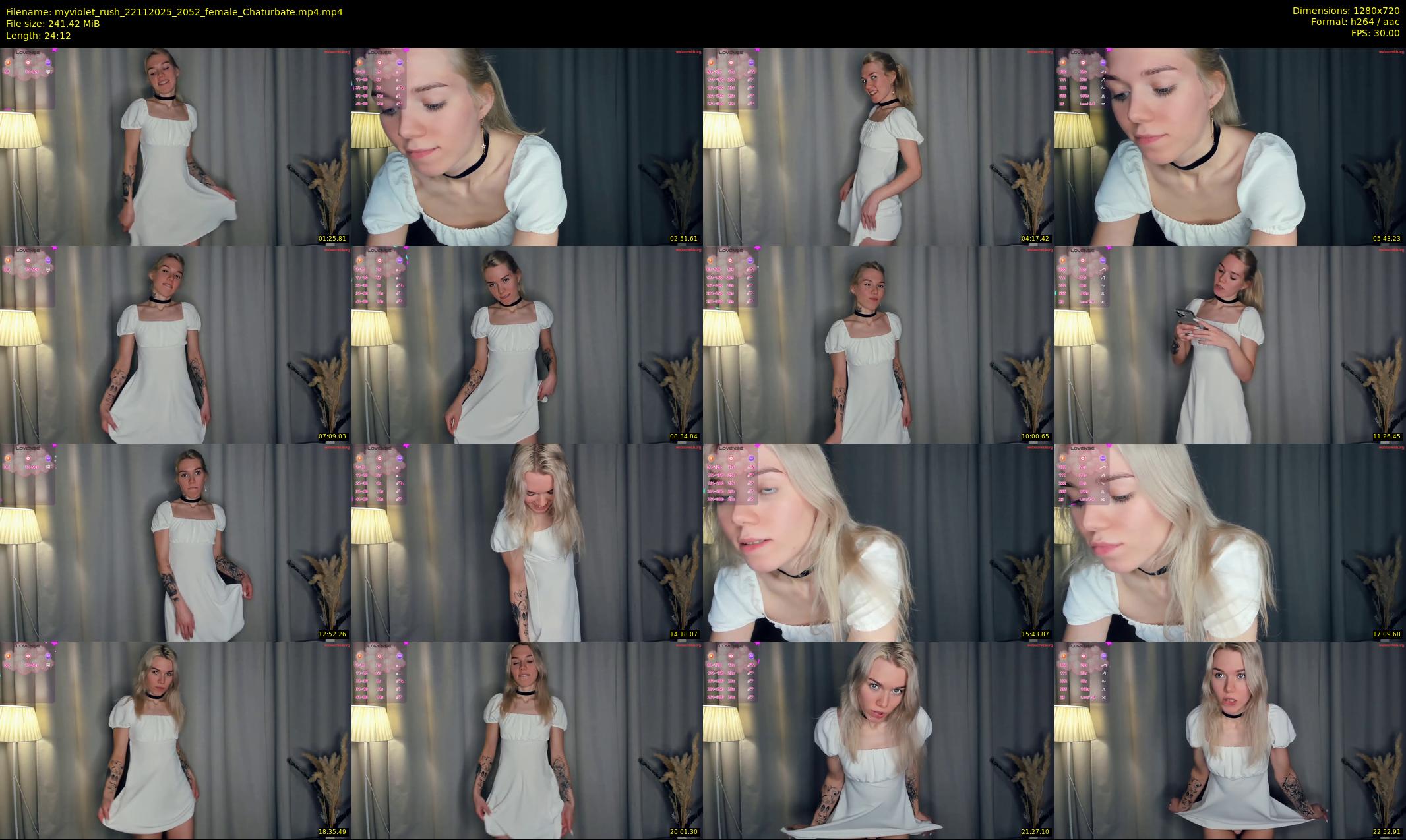 myviolet_rush — 25 minute Chaturbate female cam show recording, 720p, Nov 22, 2025