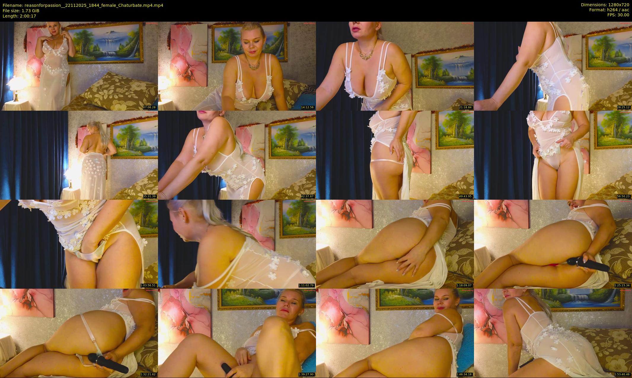 reasonforpassion_ — 121 minute Chaturbate female cam show recording, 720p, Nov 22, 2025
