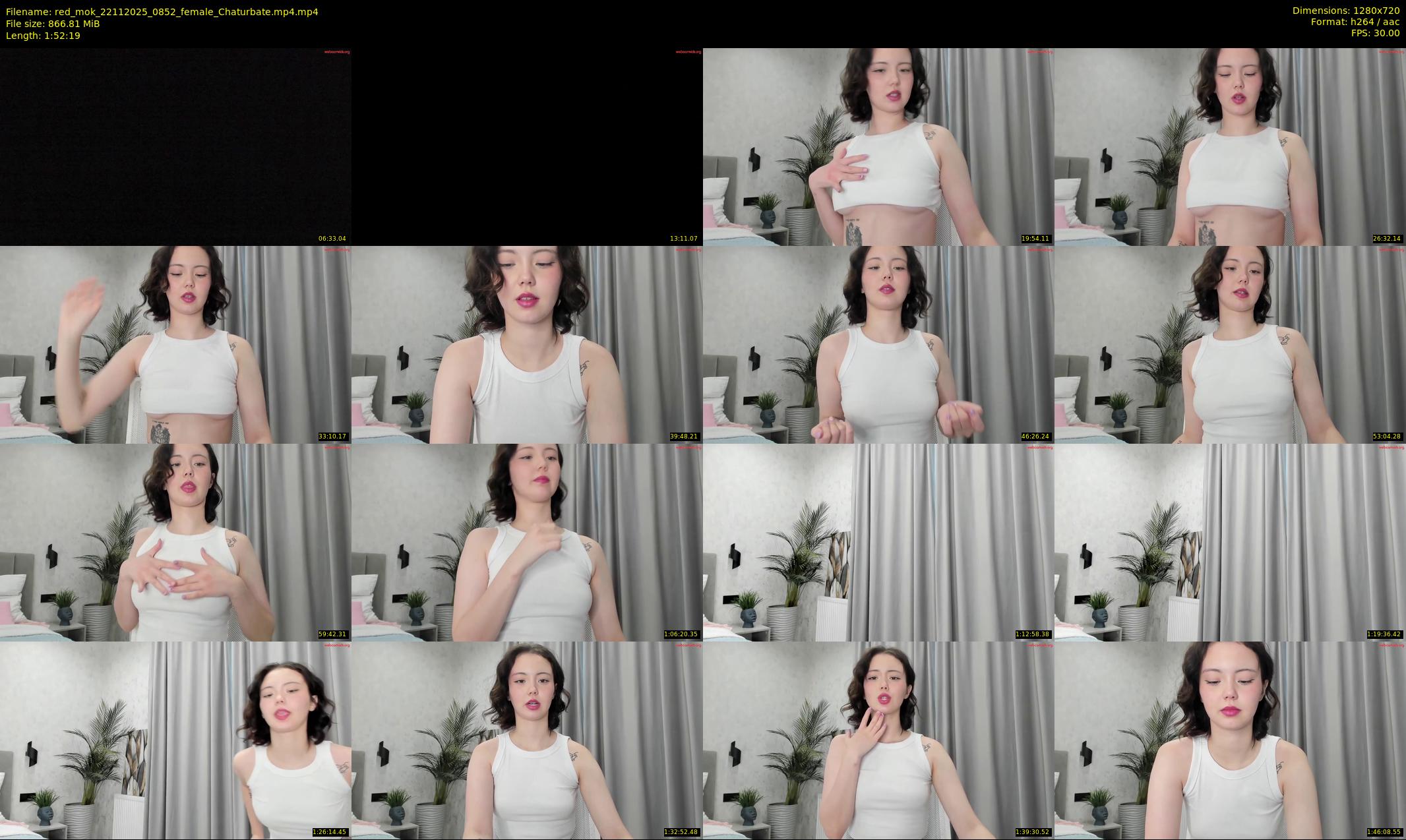 red_mok — 113 minute Chaturbate female cam show recording, 720p, Nov 22, 2025