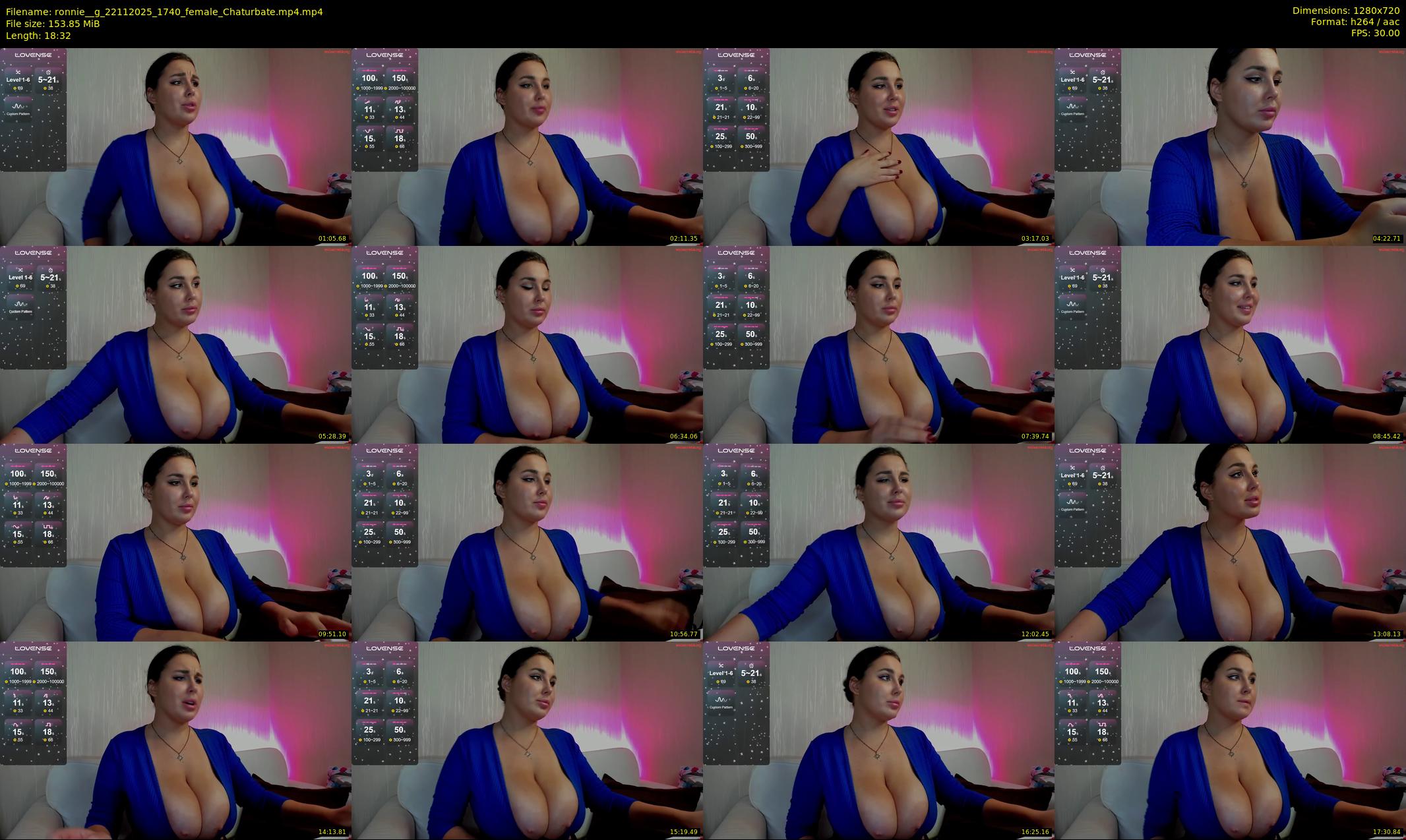 ronnie__g — 19 minute Chaturbate female cam show recording, 720p, Nov 22, 2025