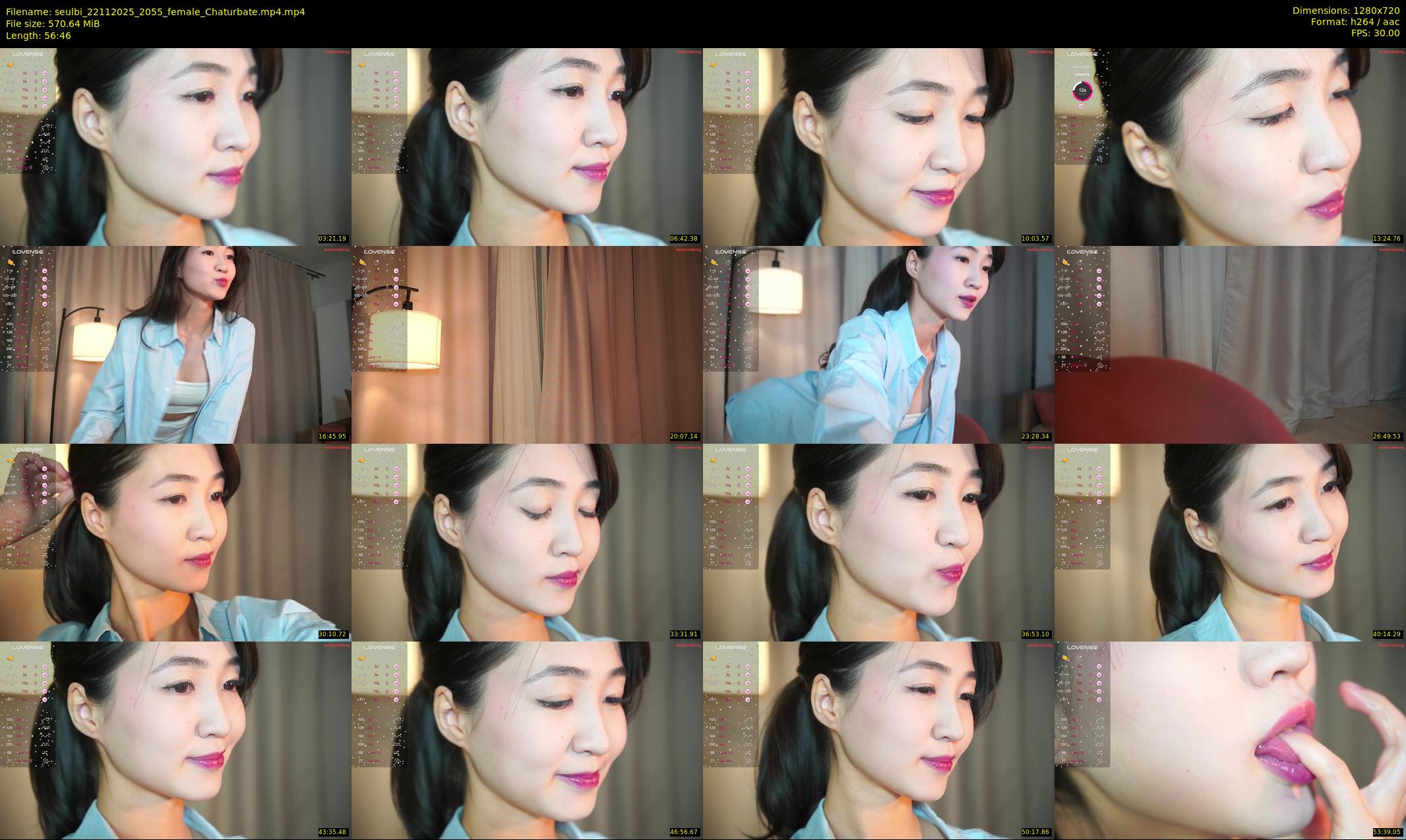 seulbi — 57 minute Chaturbate female cam show recording, 720p, Nov 22, 2025