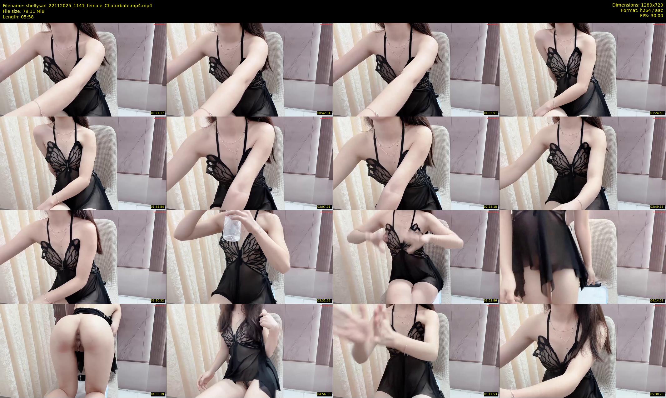 shellysan — 6 minute Chaturbate female cam show recording, 720p, Nov 22, 2025