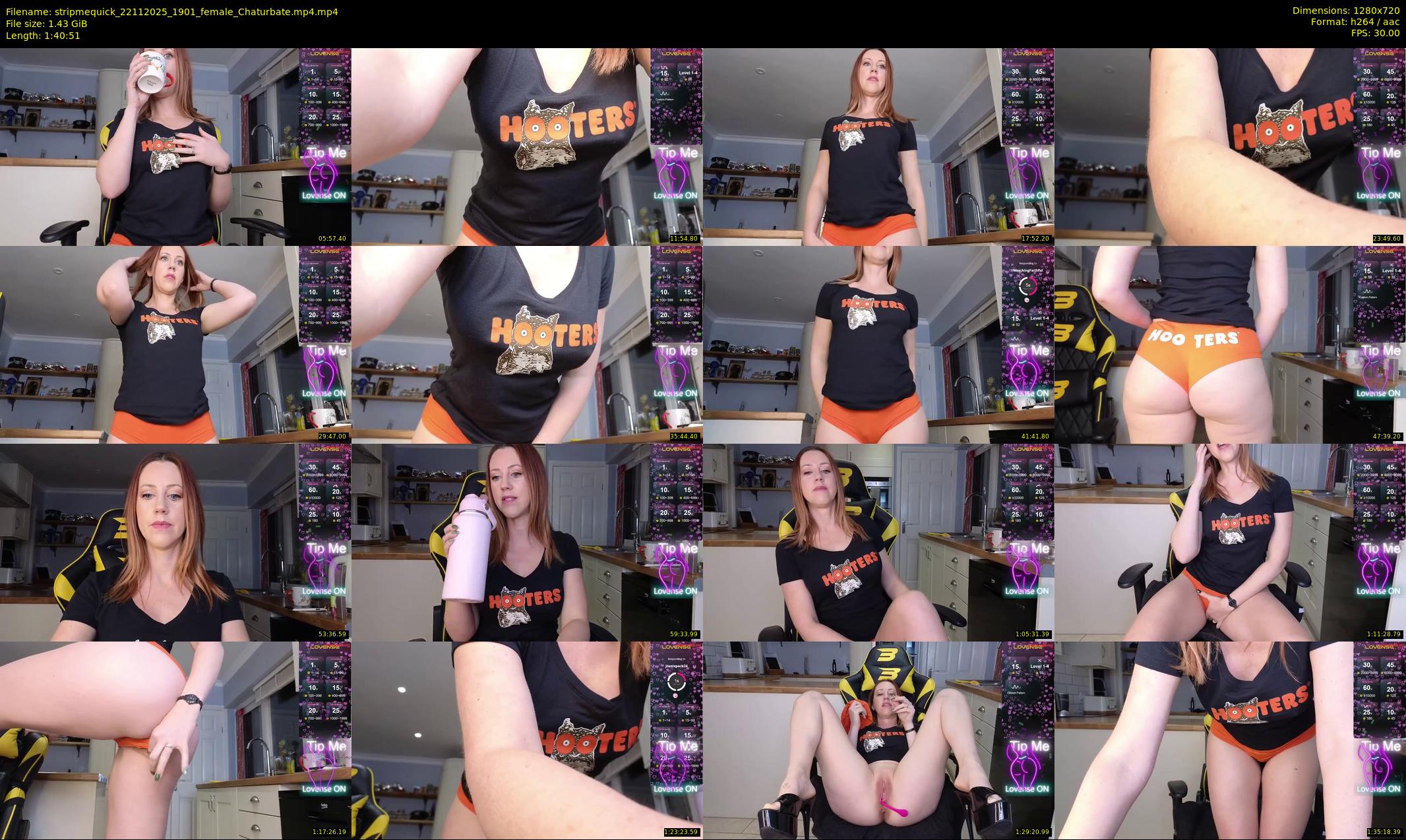 stripmequick — 101 minute Chaturbate female cam show recording, 720p, Nov 22, 2025