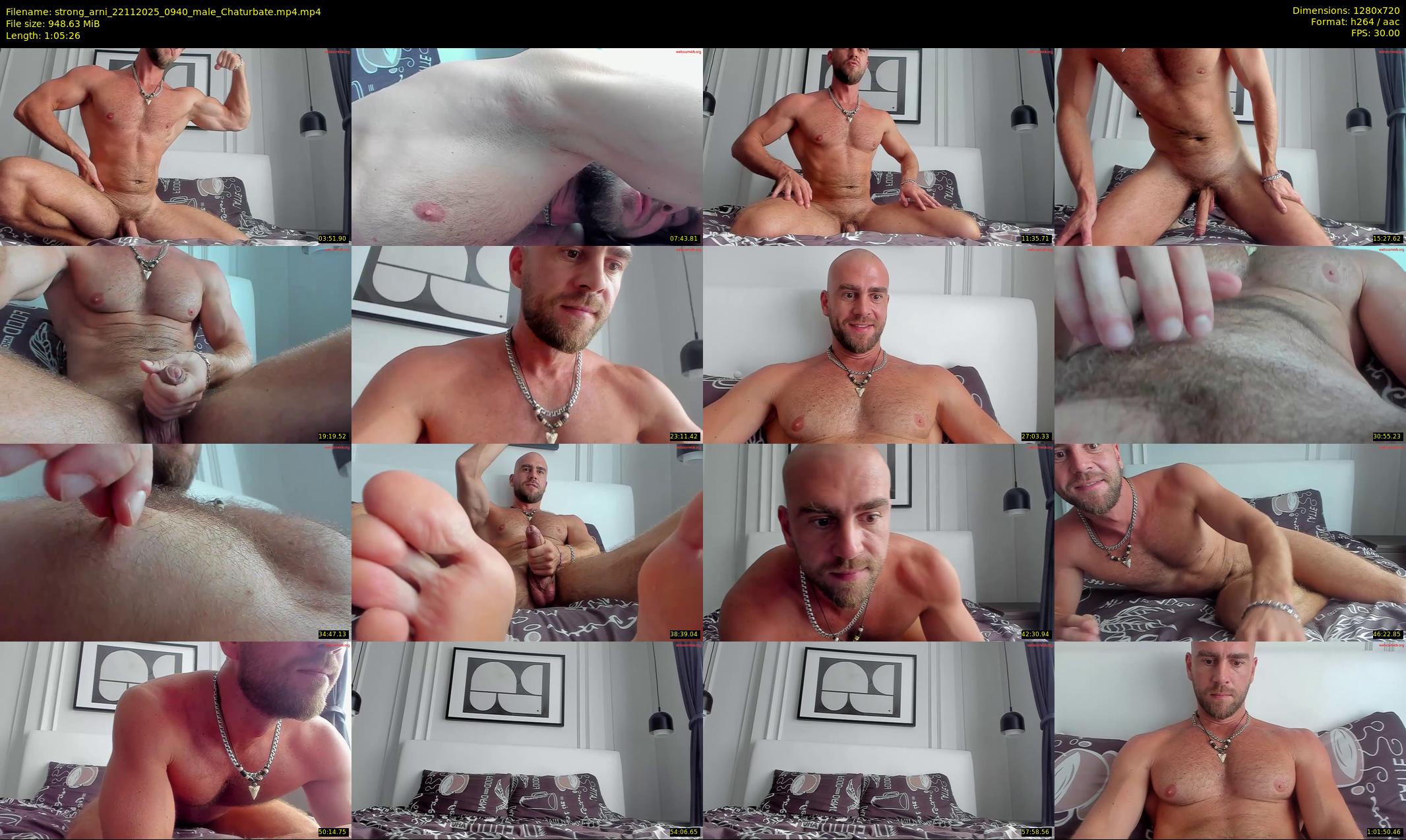 strong_arni — 66 minute Chaturbate male cam show recording, 720p, Nov 22, 2025