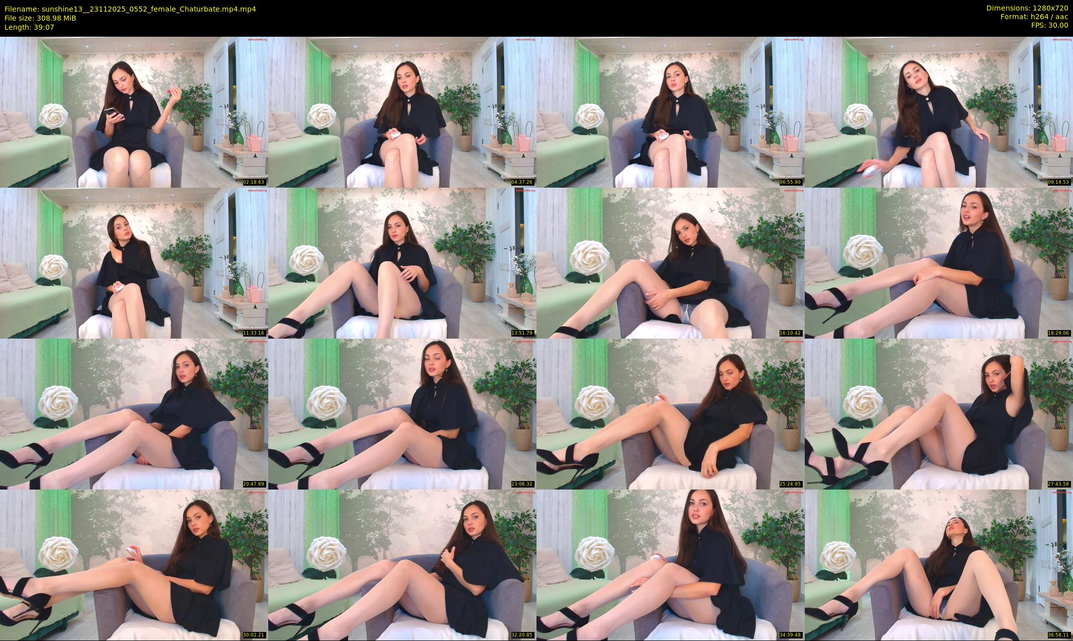 sunshine13_ — 40 minute Chaturbate female cam show recording, 720p, Nov 23, 2025