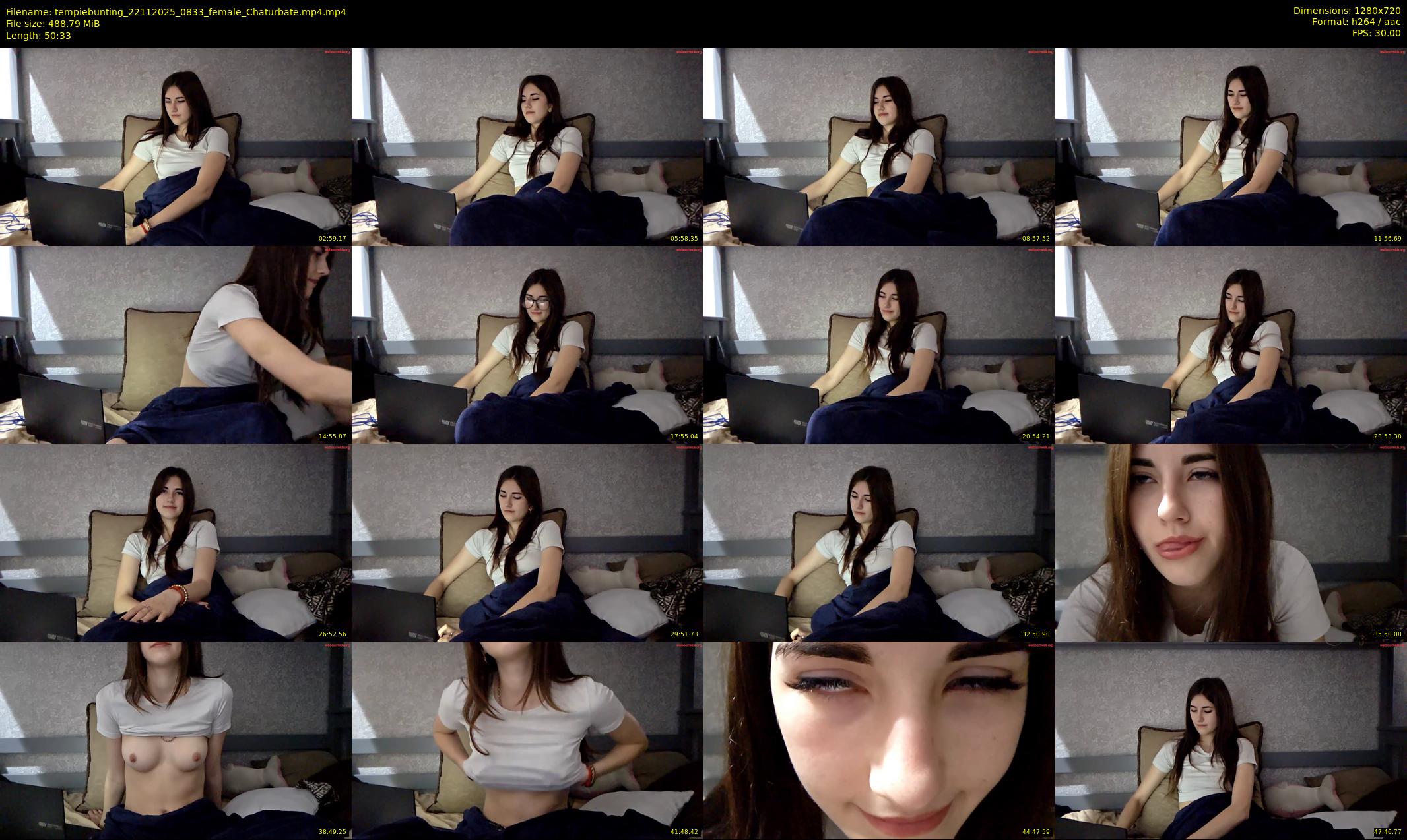 tempiebunting — 51 minute Chaturbate female cam show recording, 720p, Nov 22, 2025