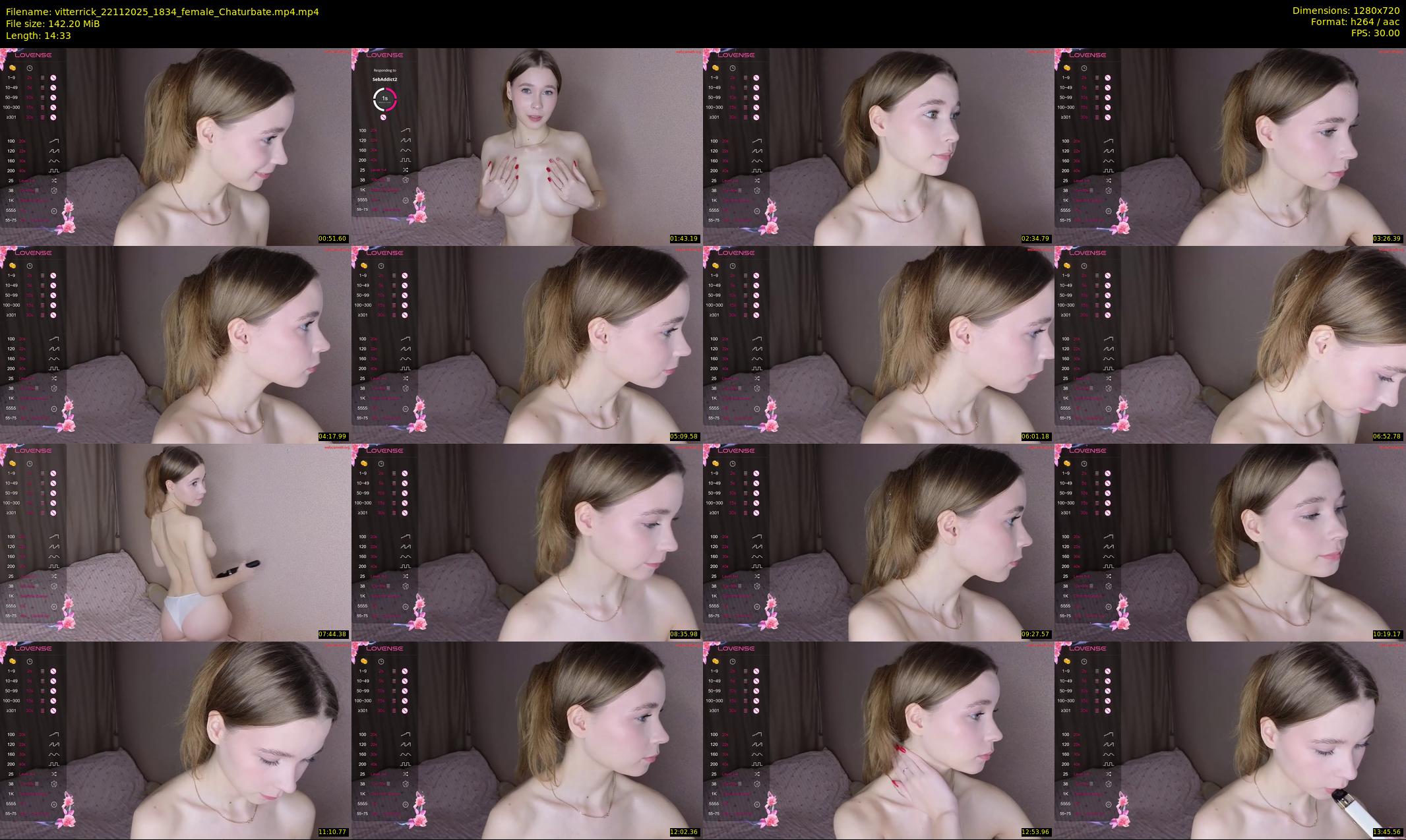 vitterrick — 15 minute Chaturbate female cam show recording, 720p, Nov 22, 2025