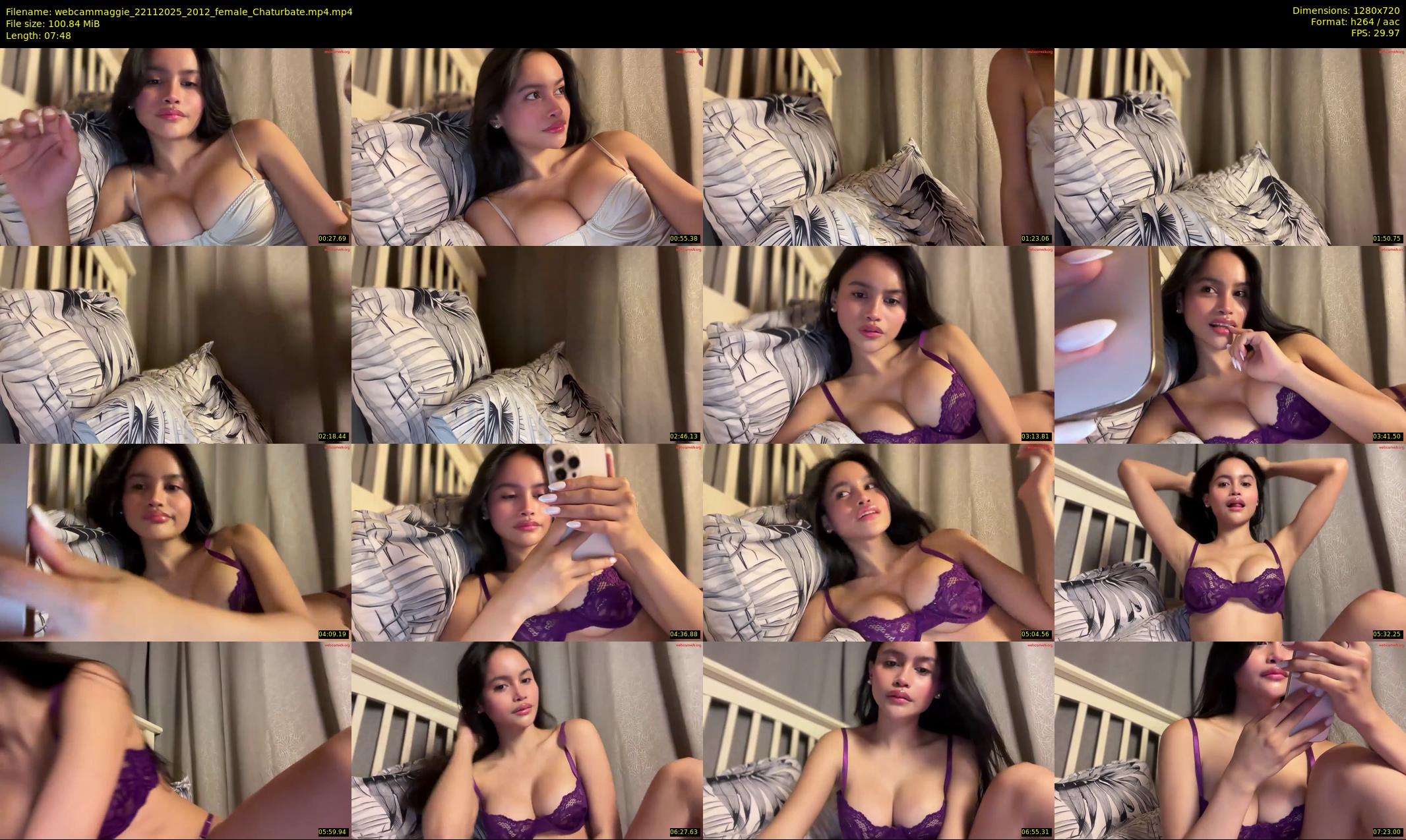 webcammaggie — 8 minute Chaturbate female cam show recording, 720p, Nov 22, 2025