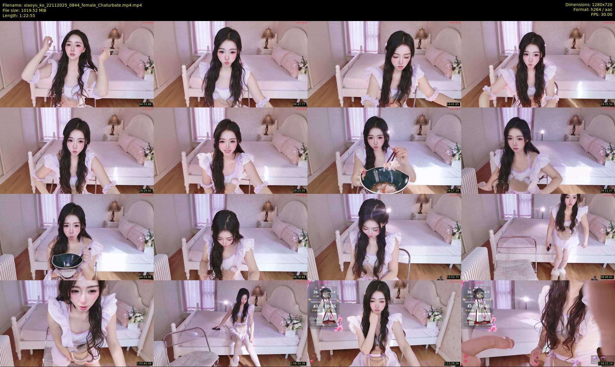xiaoyu_ko — 83 minute Chaturbate female cam show recording, 720p, Nov 22, 2025