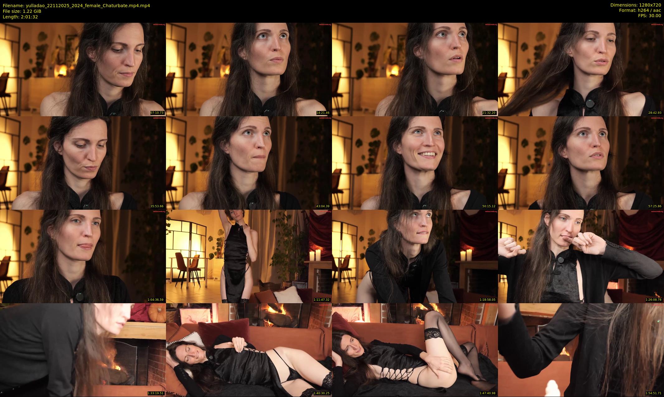 yulladao — 122 minute Chaturbate female cam show recording, 720p, Nov 22, 2025
