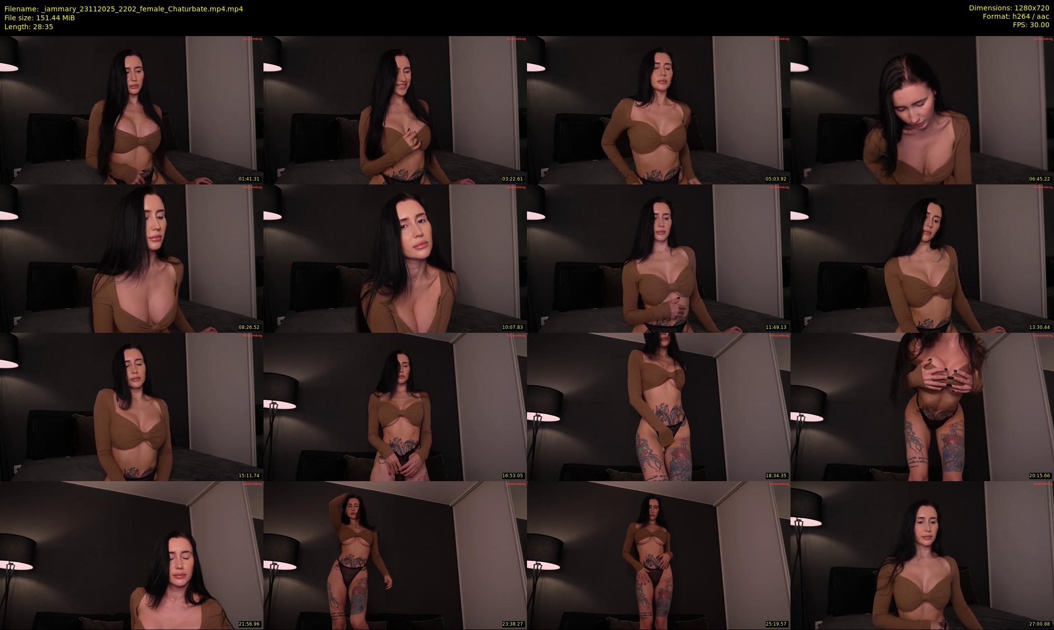 _iammary — 29 minute Chaturbate female cam show recording, 720p, Nov 23, 2025