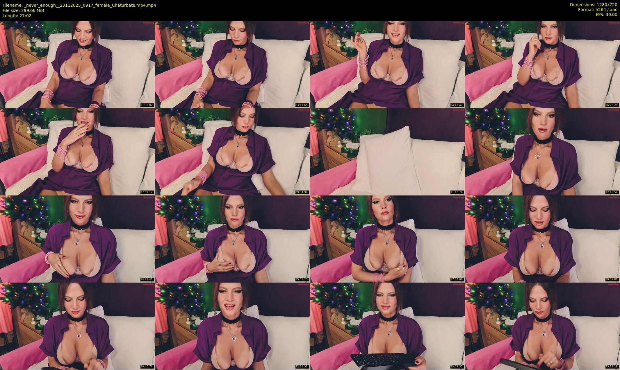 _never_enough_ — 28 minute Chaturbate female cam show recording, 720p, Nov 23, 2025