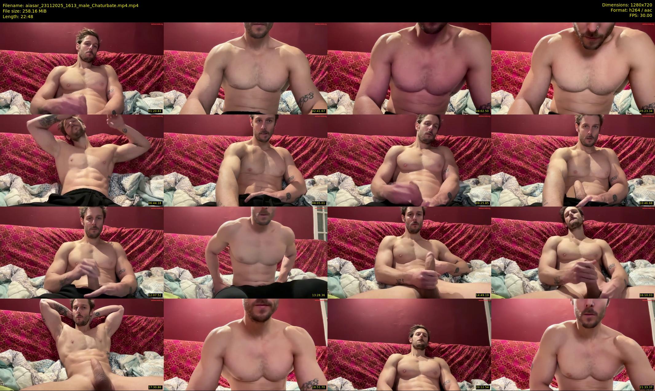 aiasar — 23 minute Chaturbate male cam show recording, 720p, Nov 23, 2025
