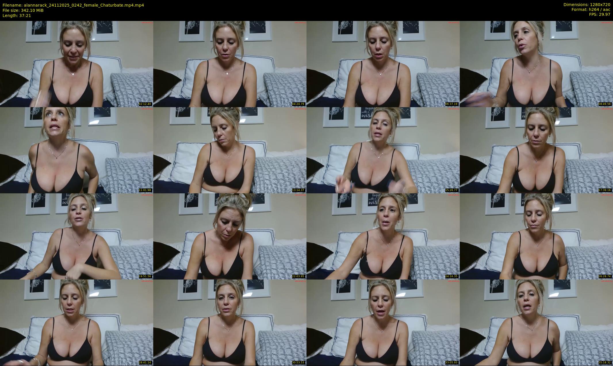 alannarack — 38 minute Chaturbate female cam show recording, 720p, Nov 24, 2025