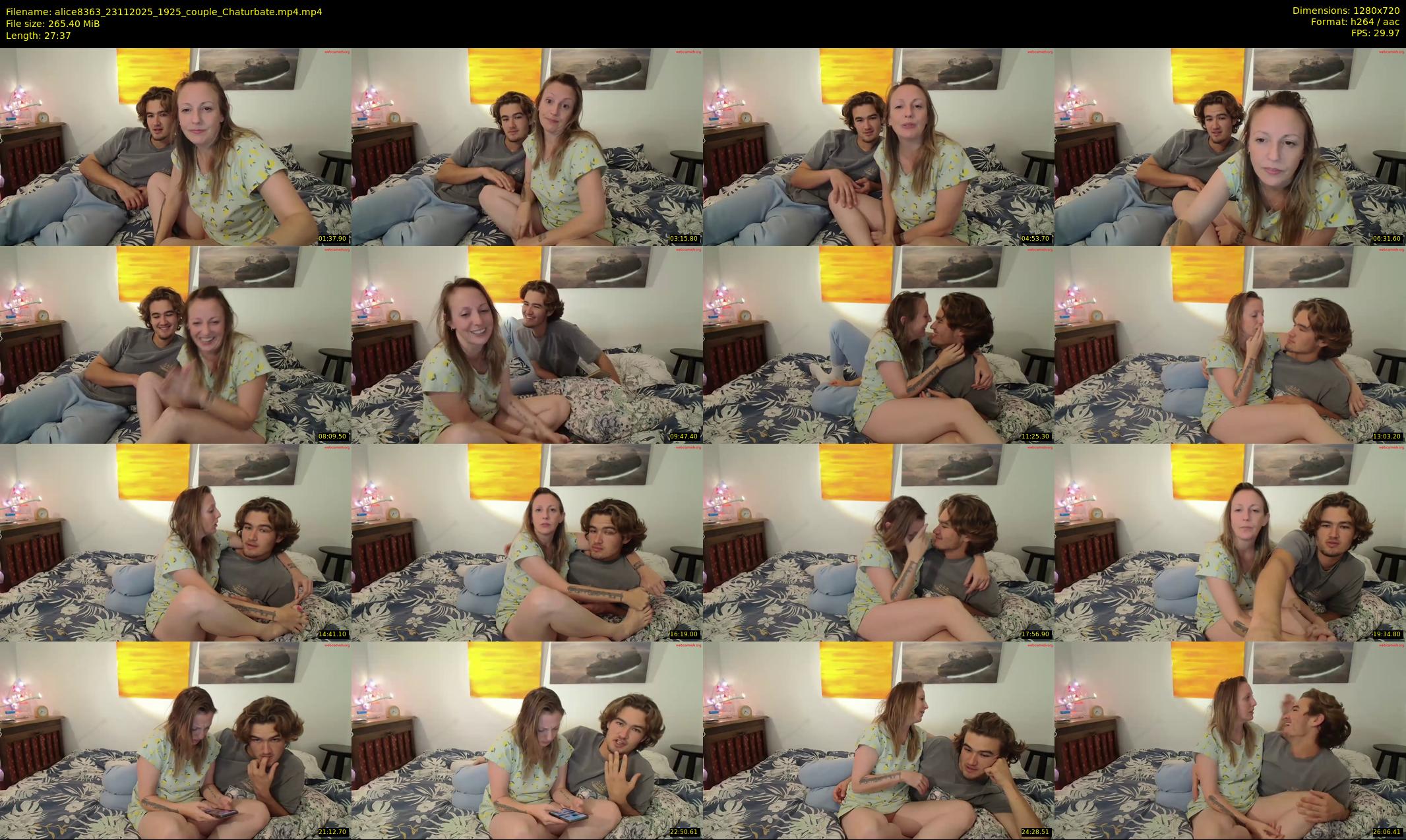 alice8363 — 28 minute Chaturbate female cam show recording, 720p, Nov 23, 2025