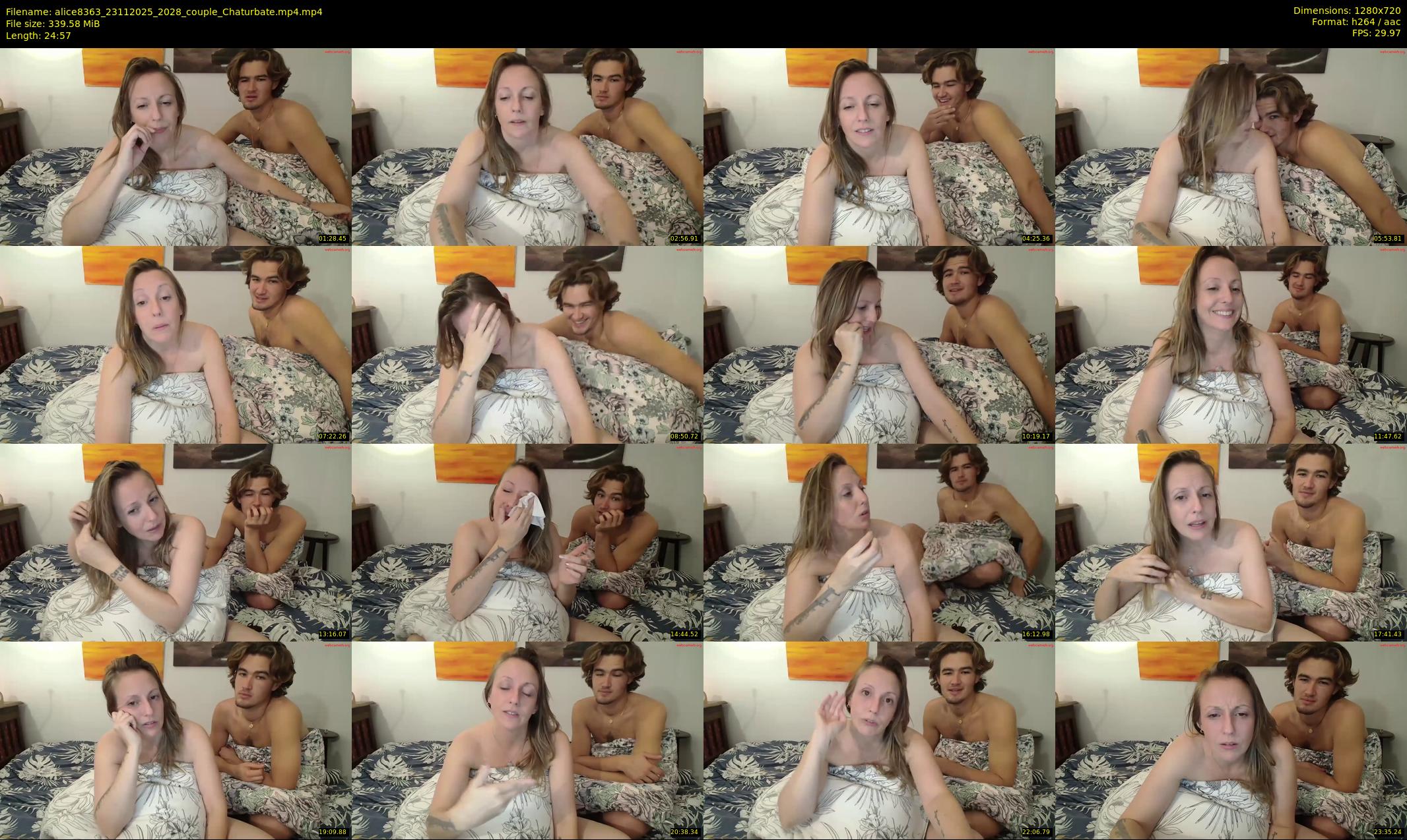 alice8363 — 25 minute Chaturbate female cam show recording, 720p, Nov 23, 2025