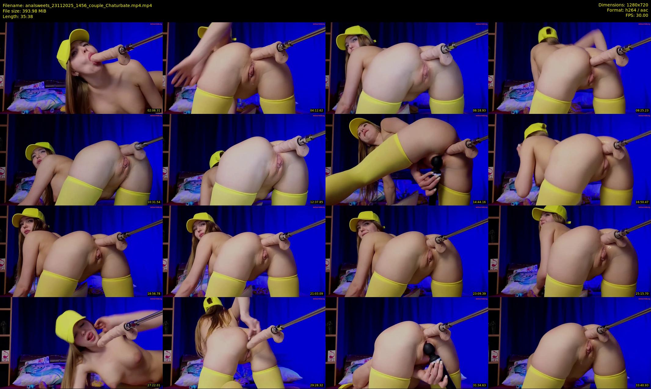 analsweets — 36 minute Chaturbate couple cam show recording, 720p, Nov 23, 2025