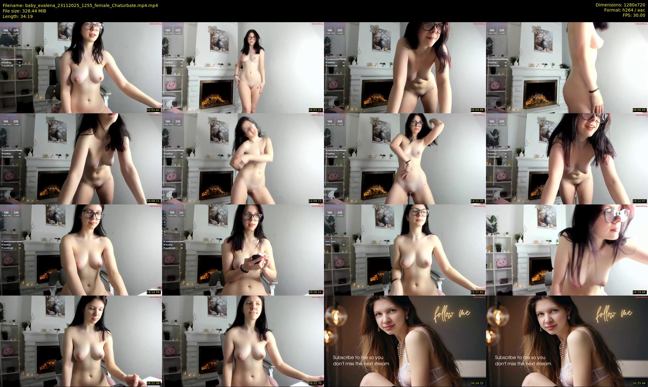 baby_evalena — 35 minute Chaturbate female cam show recording, 720p, Nov 23, 2025