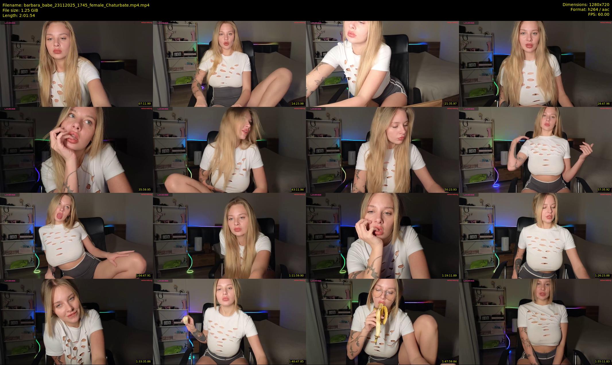 barbara_babe — 122 minute Chaturbate female cam show recording, 720p, Nov 23, 2025