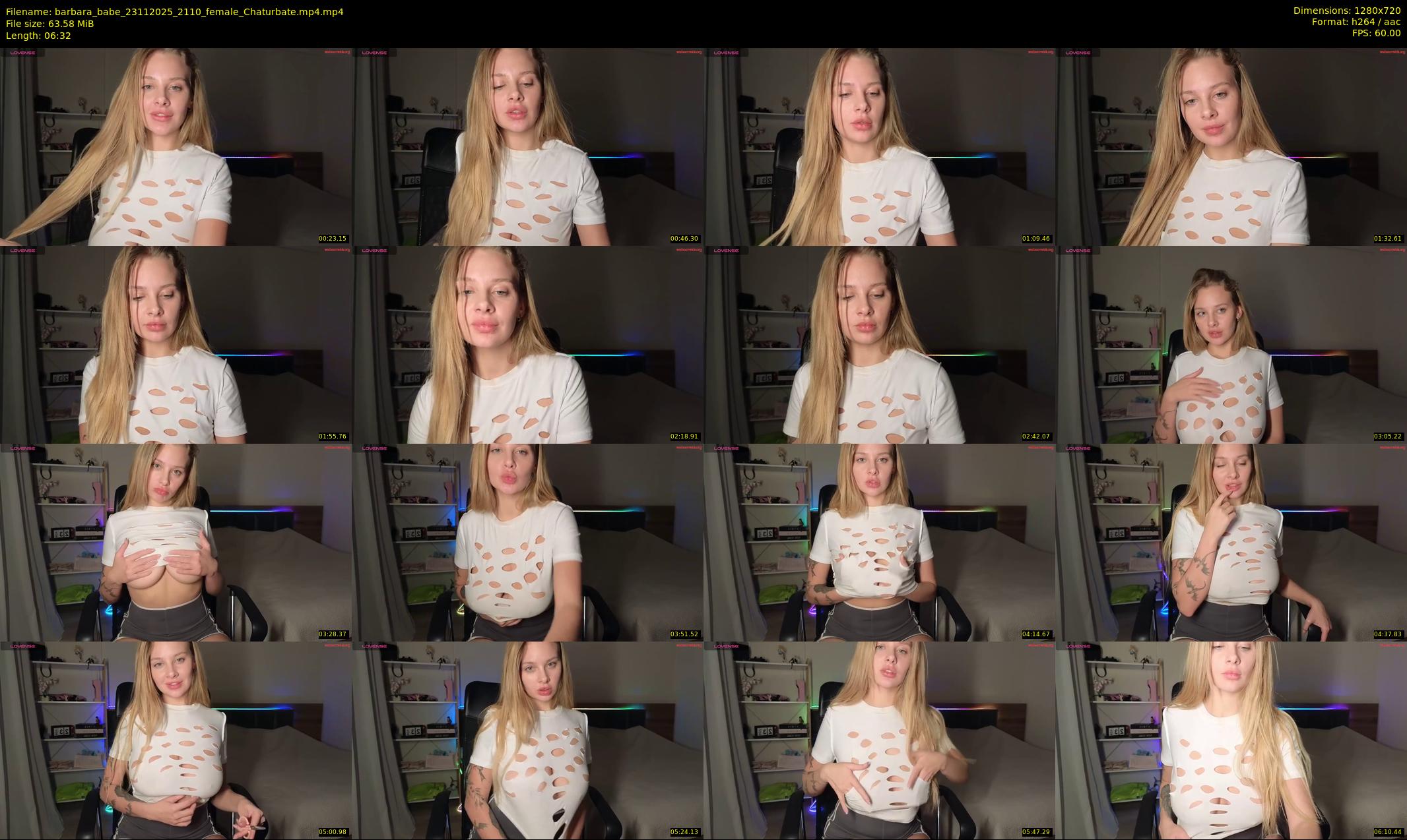 barbara_babe — 7 minute Chaturbate female cam show recording, 720p, Nov 23, 2025