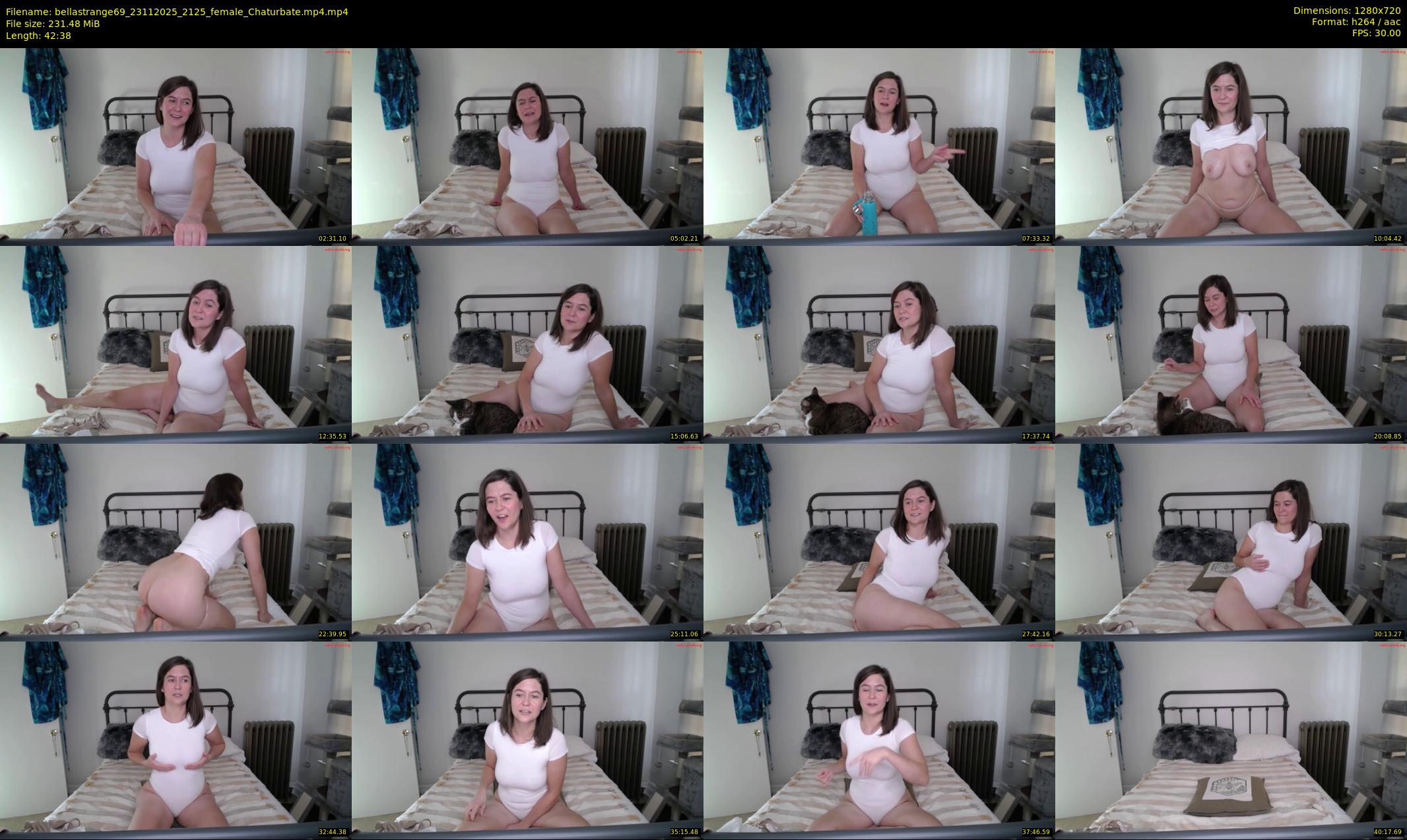 bellastrange69 — 43 minute Chaturbate female cam show recording, 720p, Nov 23, 2025