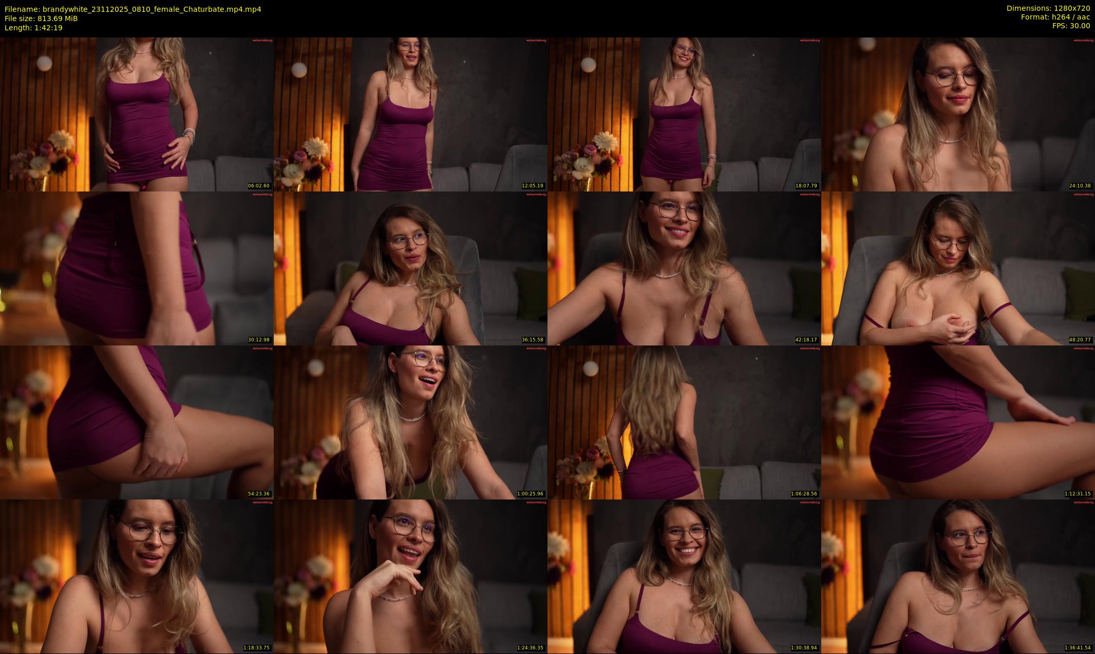 brandywhite — 103 minute Chaturbate female cam show recording, 720p, Nov 23, 2025
