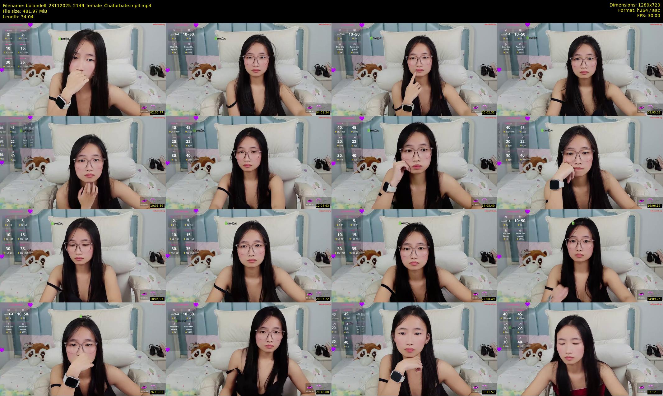 bulandell — 35 minute Chaturbate female cam show recording, 720p, Nov 23, 2025