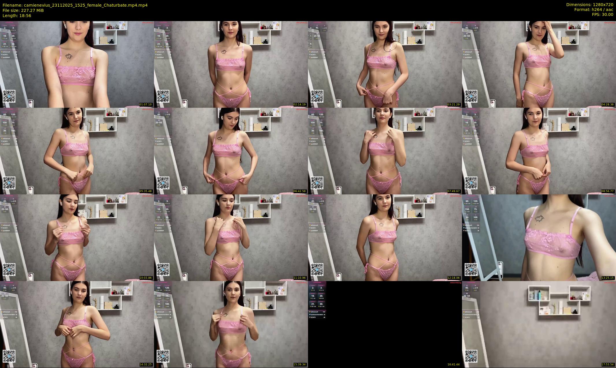 camienevius — 19 minute Chaturbate female cam show recording, 720p, Nov 23, 2025