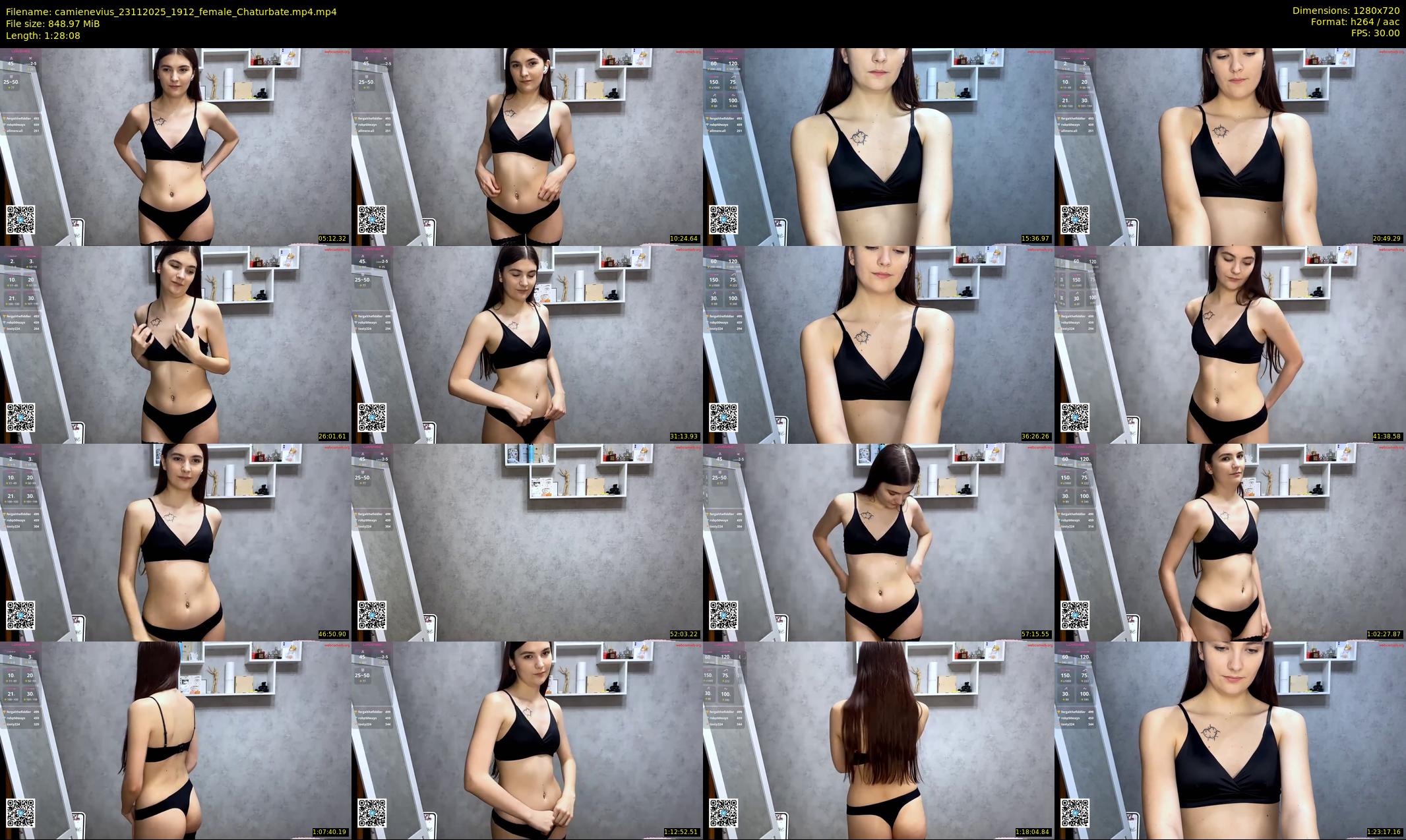 camienevius — 89 minute Chaturbate female cam show recording, 720p, Nov 23, 2025
